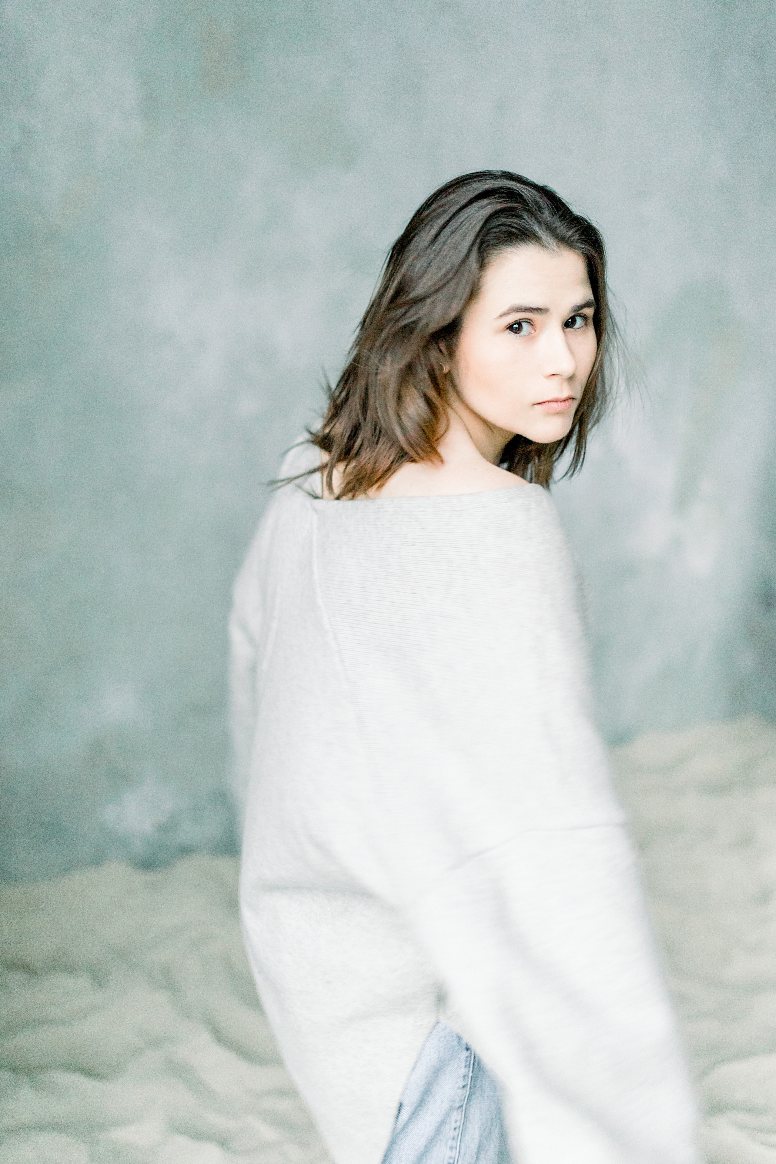 Студийная портретная съемка. Лена Крутова. Фотограф в Москве