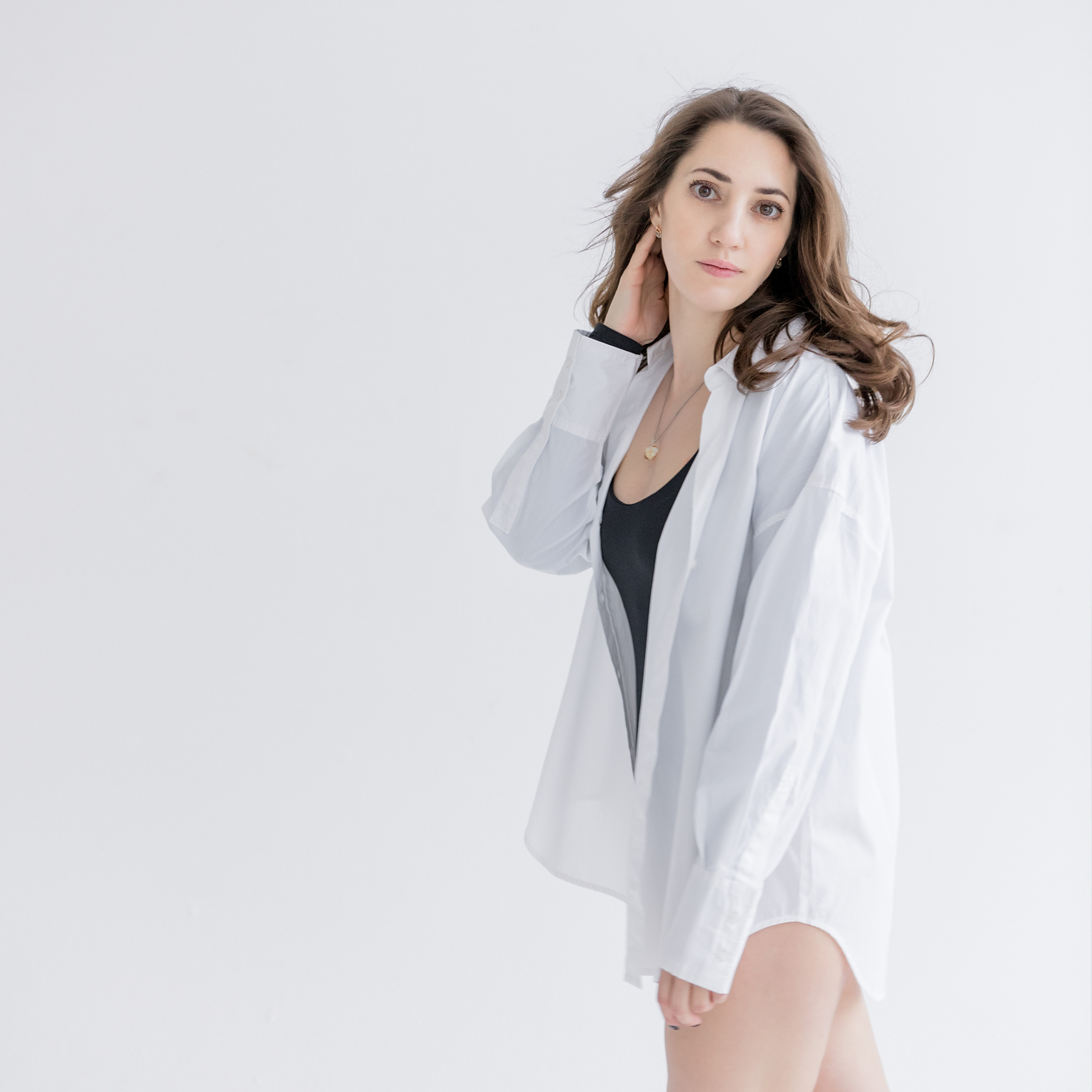 Фотосессия в студии. Лена Крутова. Фотограф в Москве