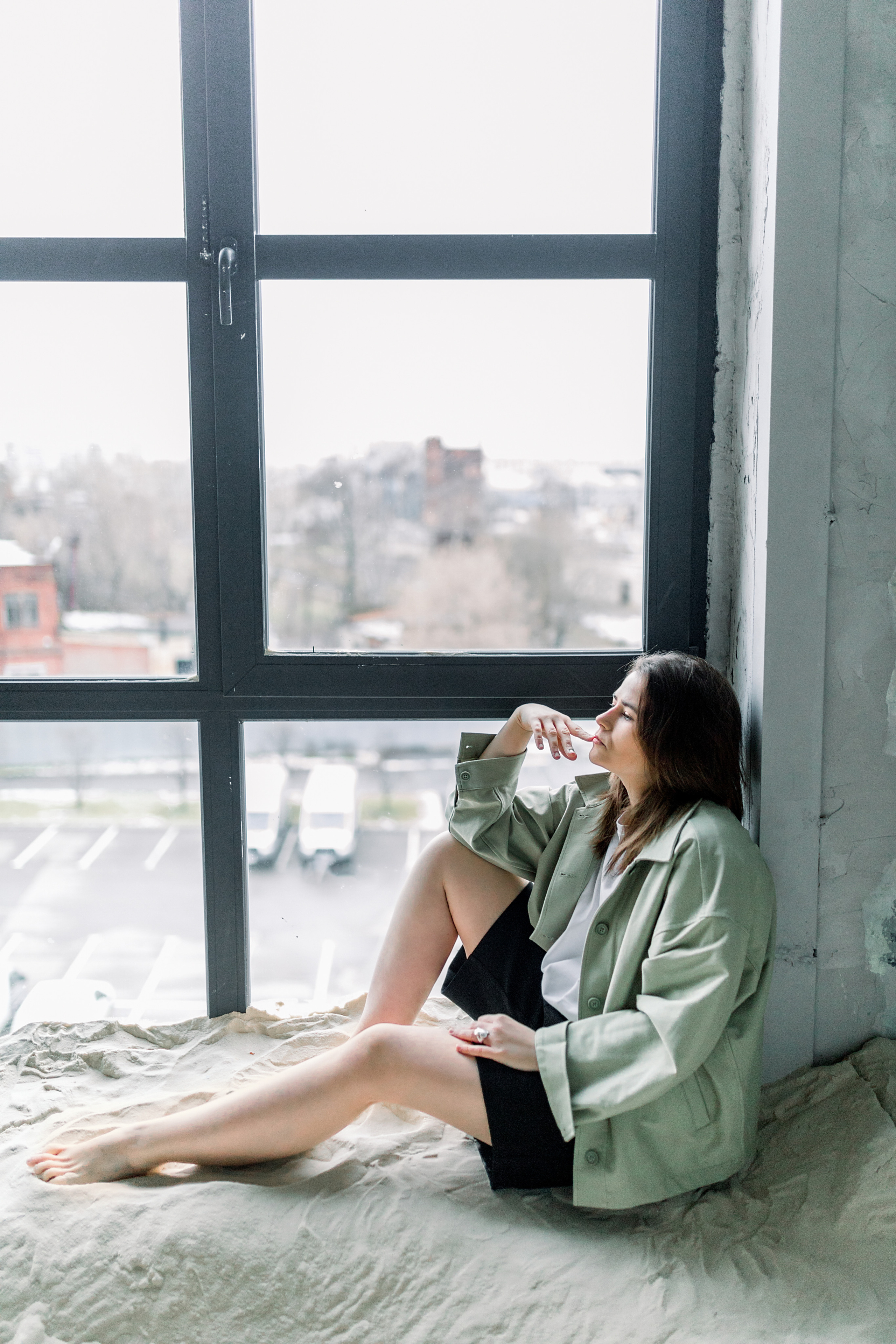 Студийная портретная съемка. Лена Крутова. Фотограф в Москве