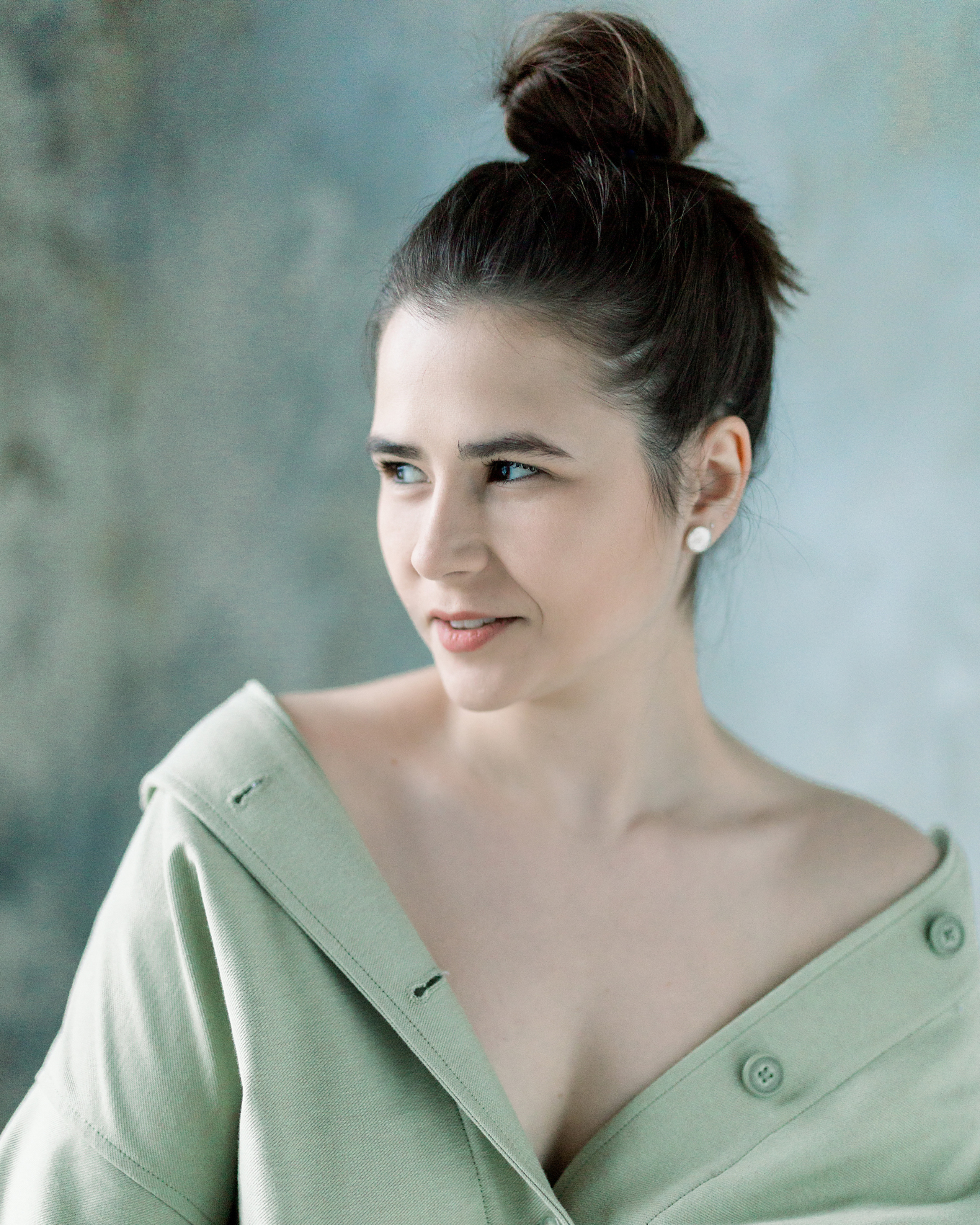 Студийная портретная съемка. Лена Крутова. Фотограф в Москве