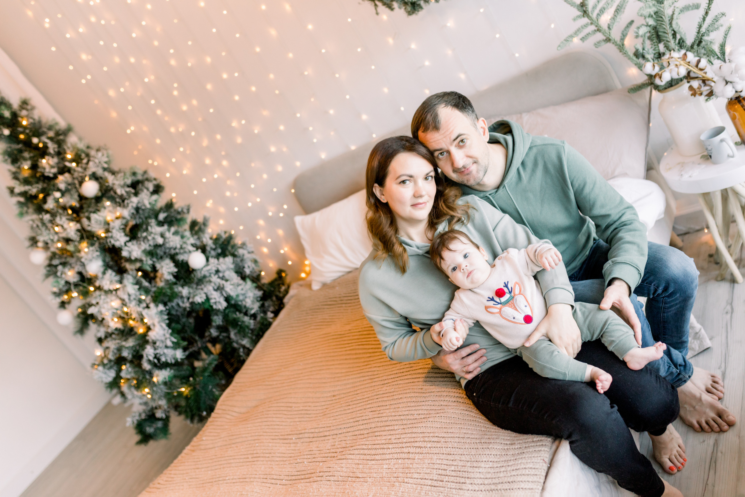 Семейная новогодняя фотосессия. Лена Крутова. Фотограф в Москве