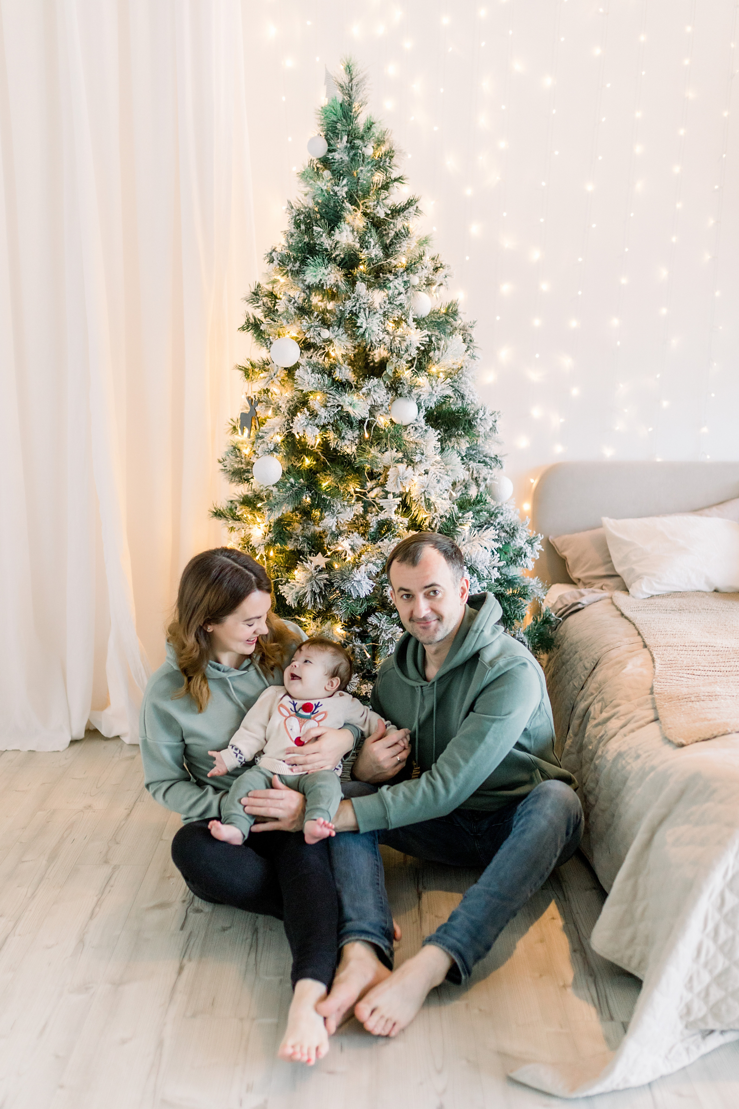Семейная новогодняя фотосессия. Лена Крутова. Фотограф в Москве