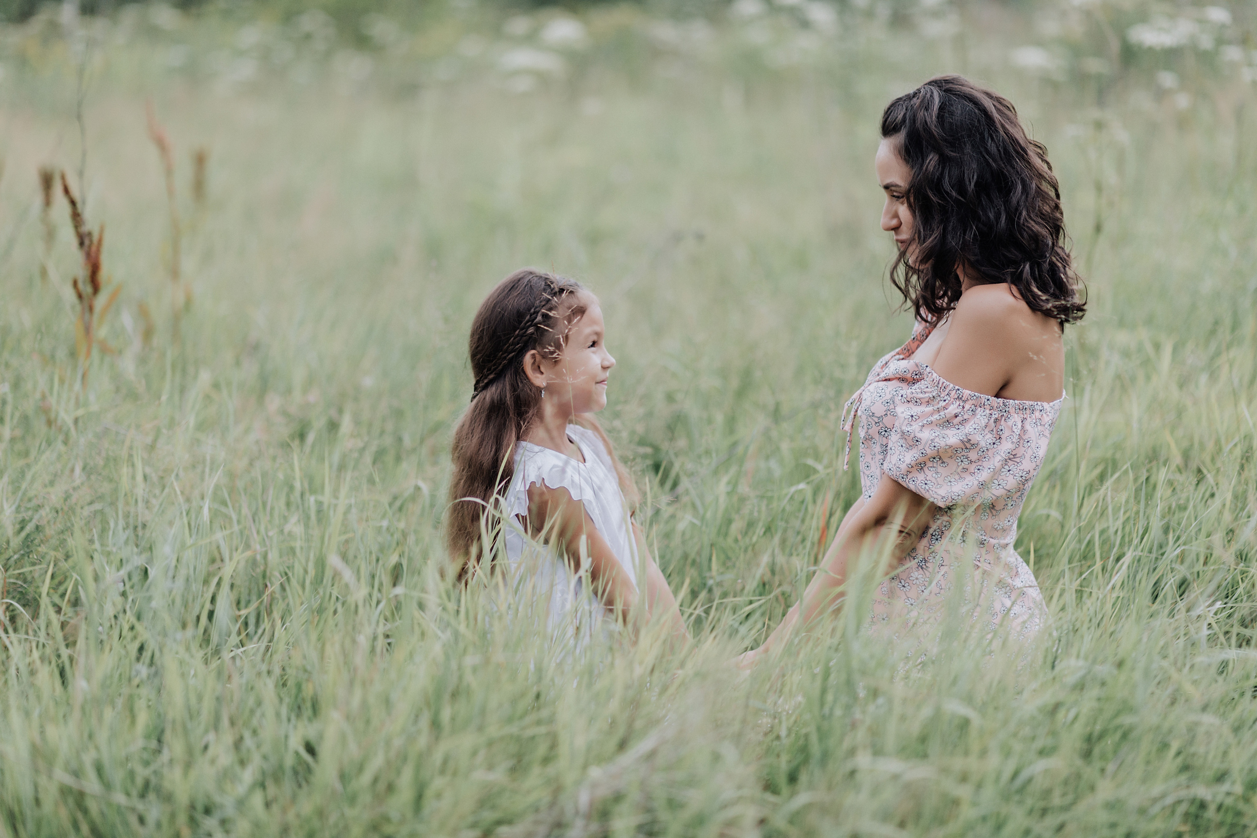 Фотосессия мамы и дочки. Лена Крутова. Фотограф в Москве