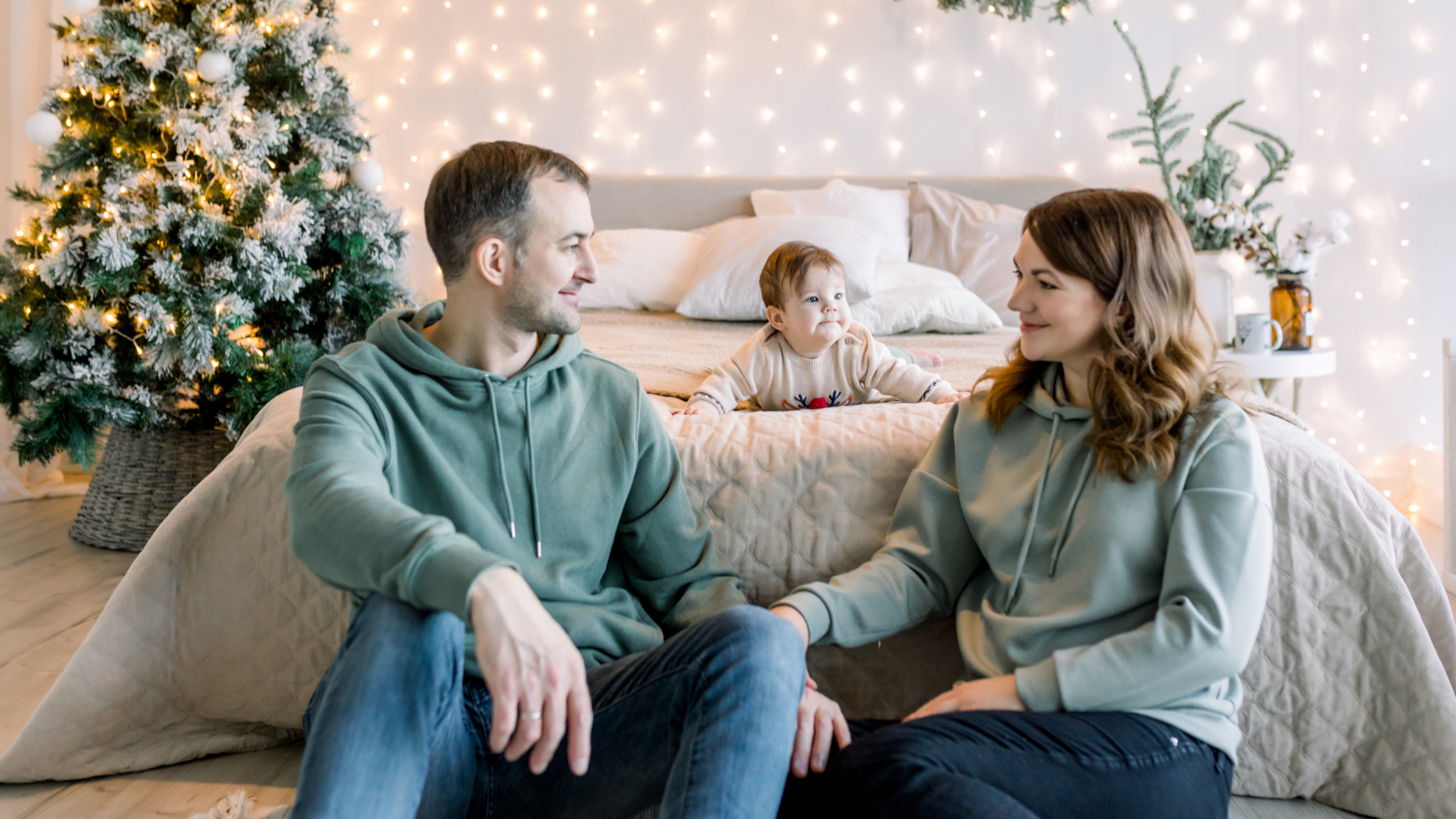 Семейная новогодняя фотосессия. Лена Крутова. Фотограф в Москве