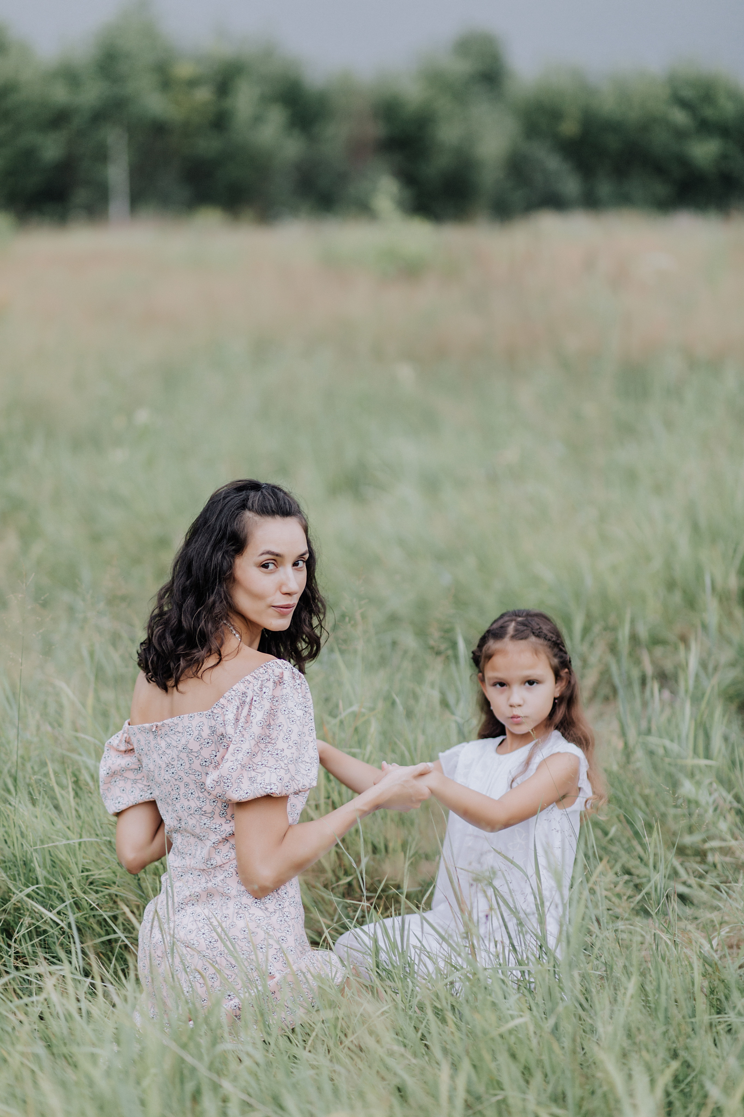 Фотосессия мамы и дочки. Лена Крутова. Фотограф в Москве