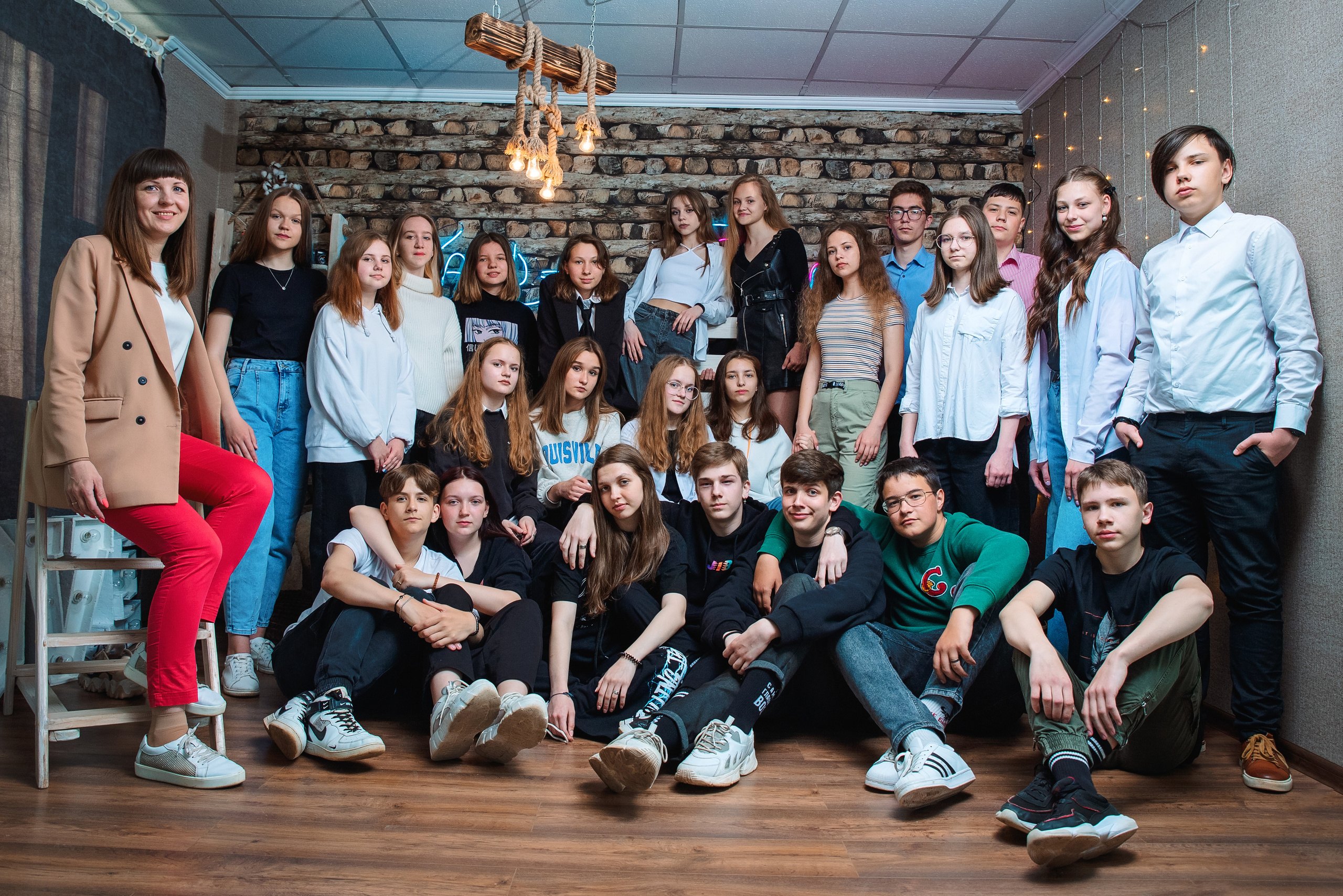 Выпускники 9 «Б» 2022 г. Фото на документы Лепель, печать на холсте Лепель, печать фото Лепель