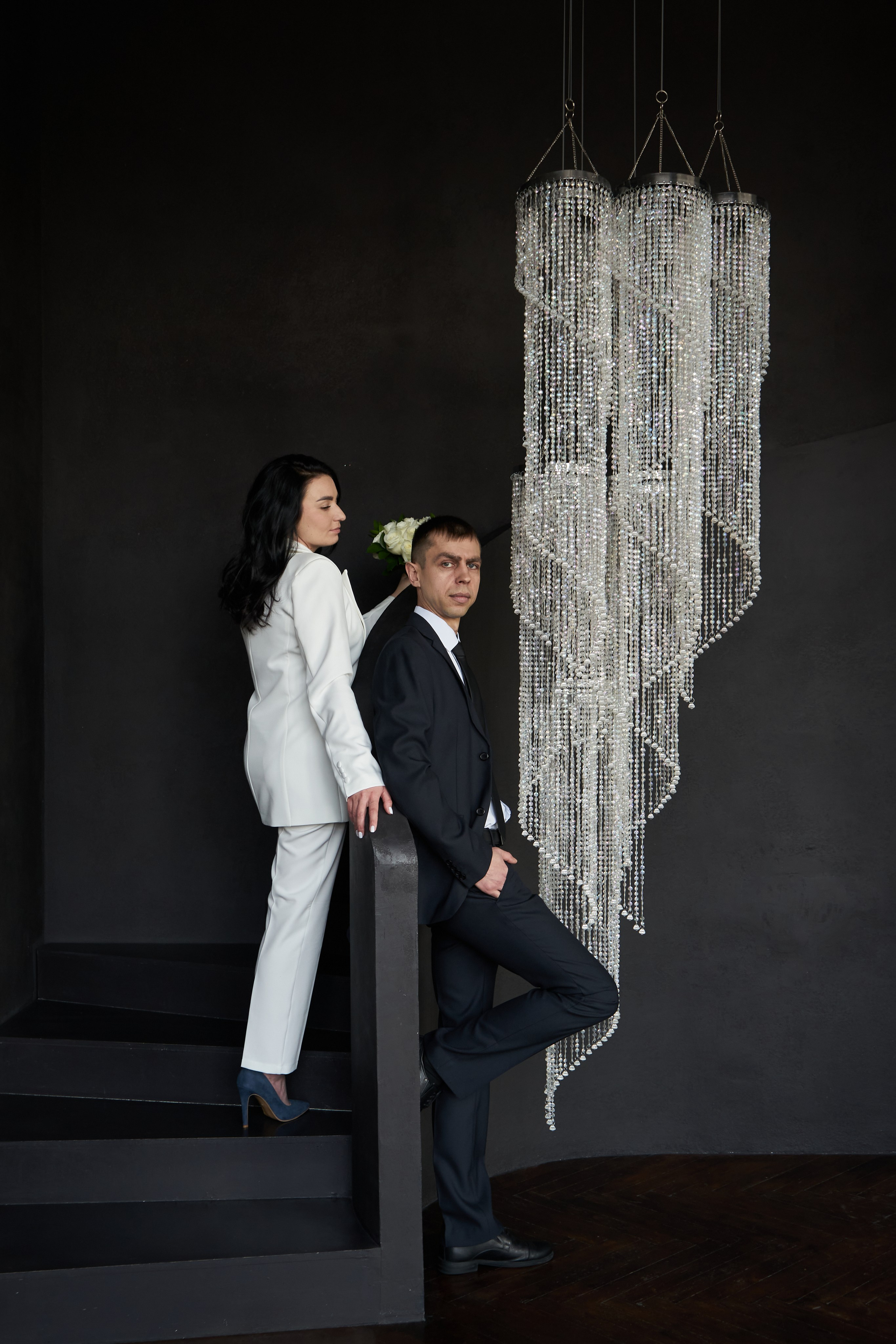 Свадебная фотосессия в студии. Фотограф Екатеринбург Кокшарова Александра