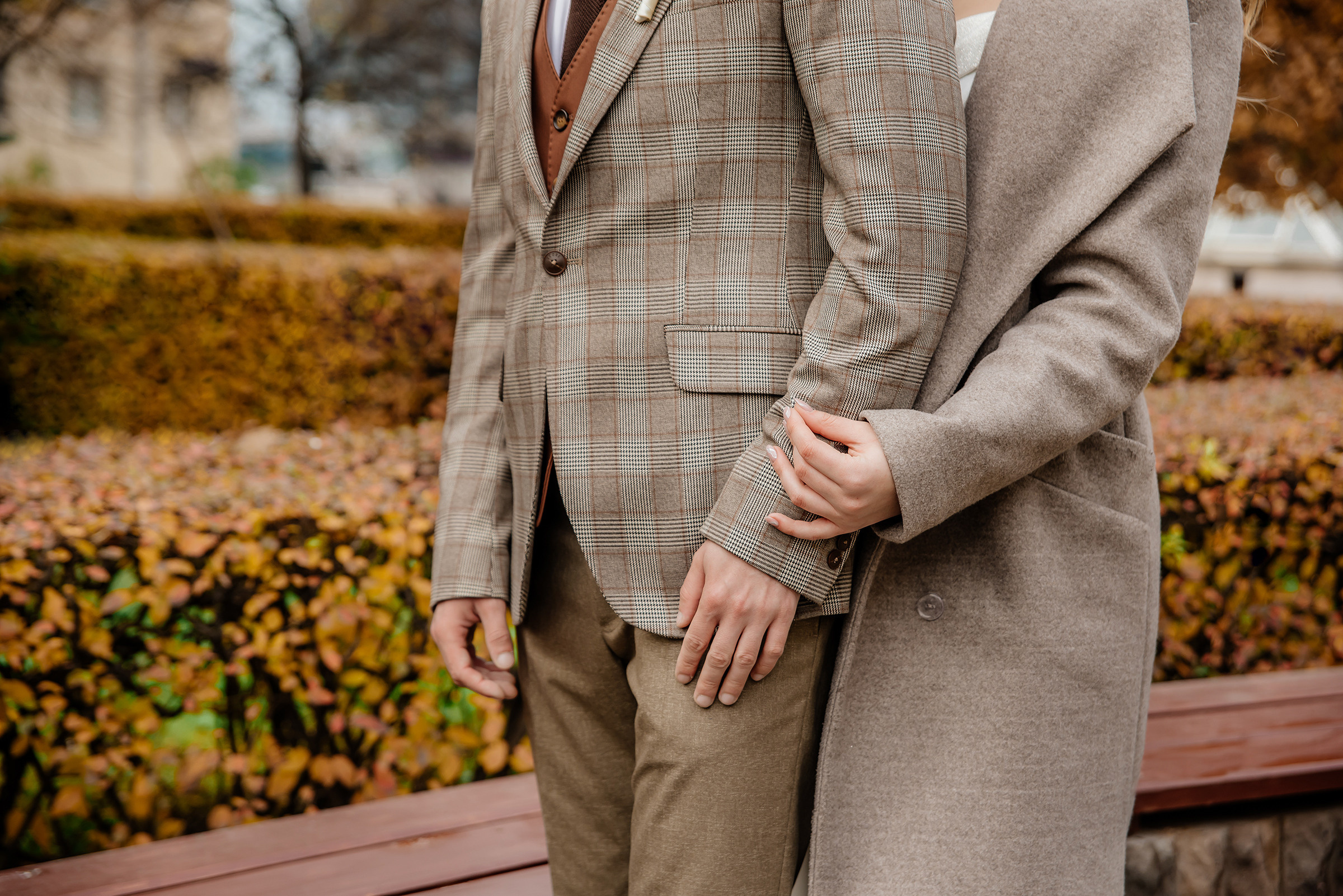 свадебная прогулка осенью по кутузовскому проспекту 