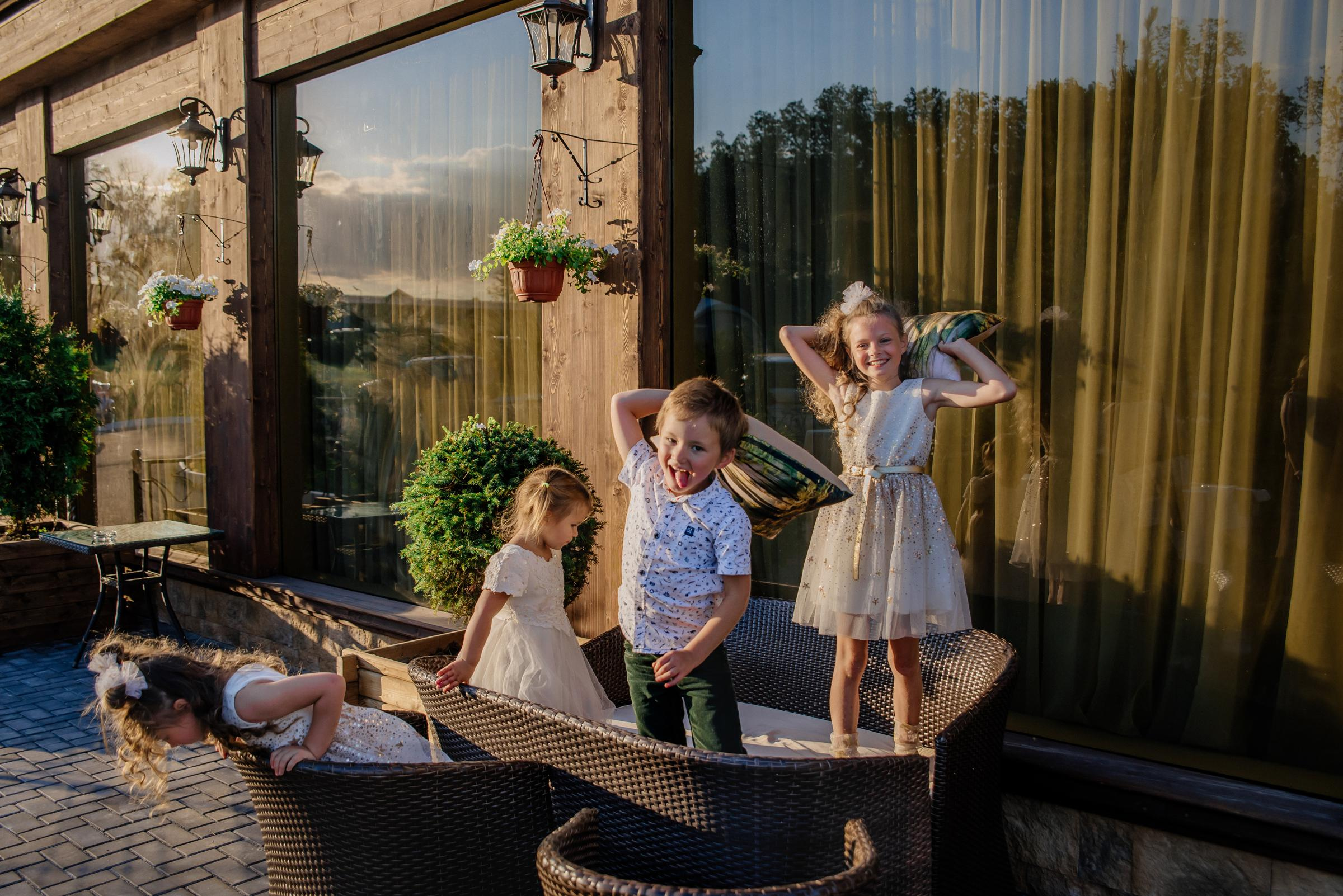 дети на свадьбе