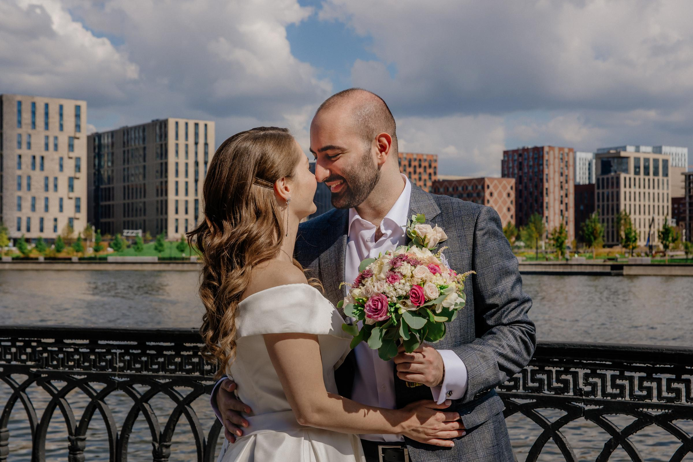 свадебная прогулка по новоданиловской набережной