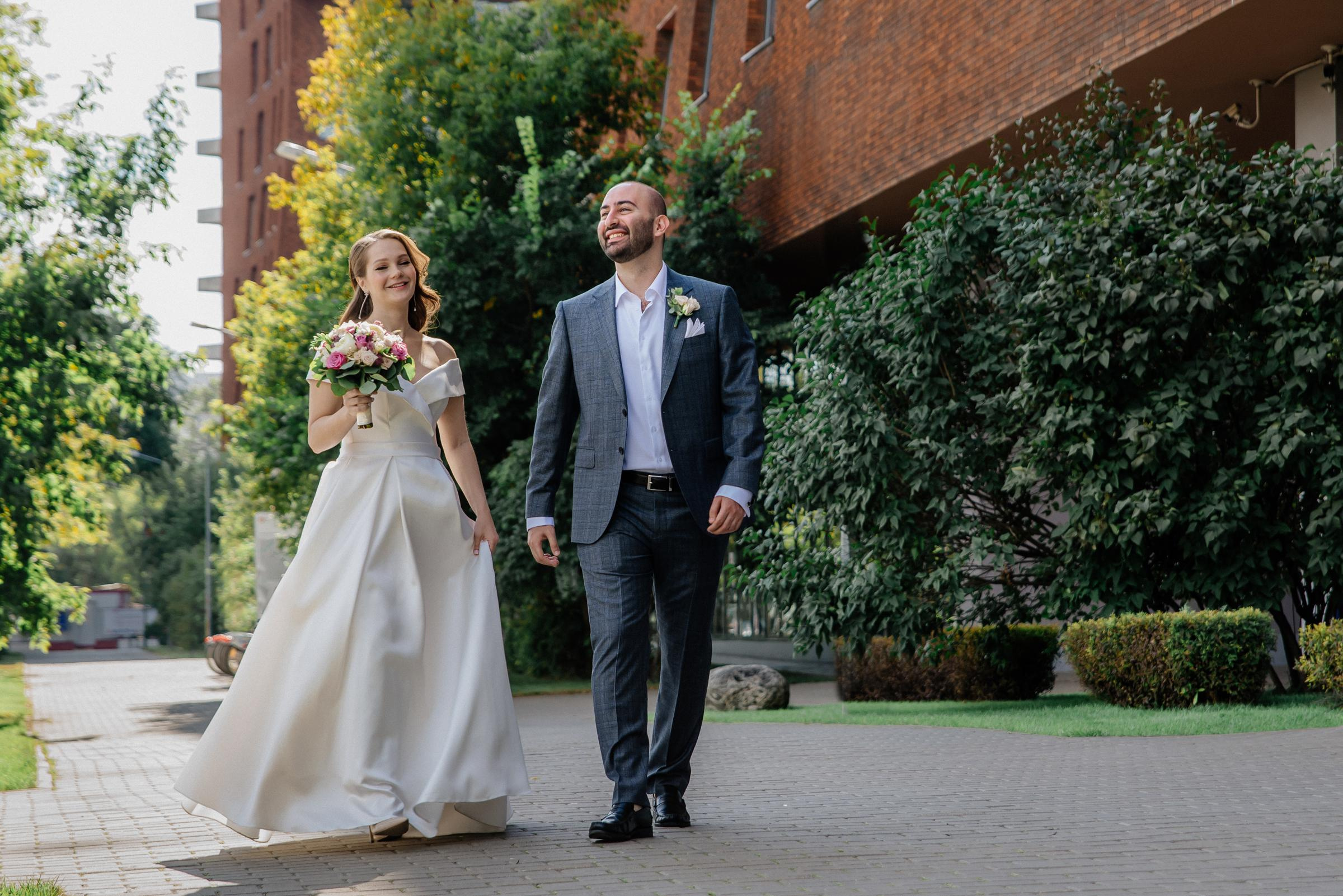 свадебная прогулка по новоданиловской набережной