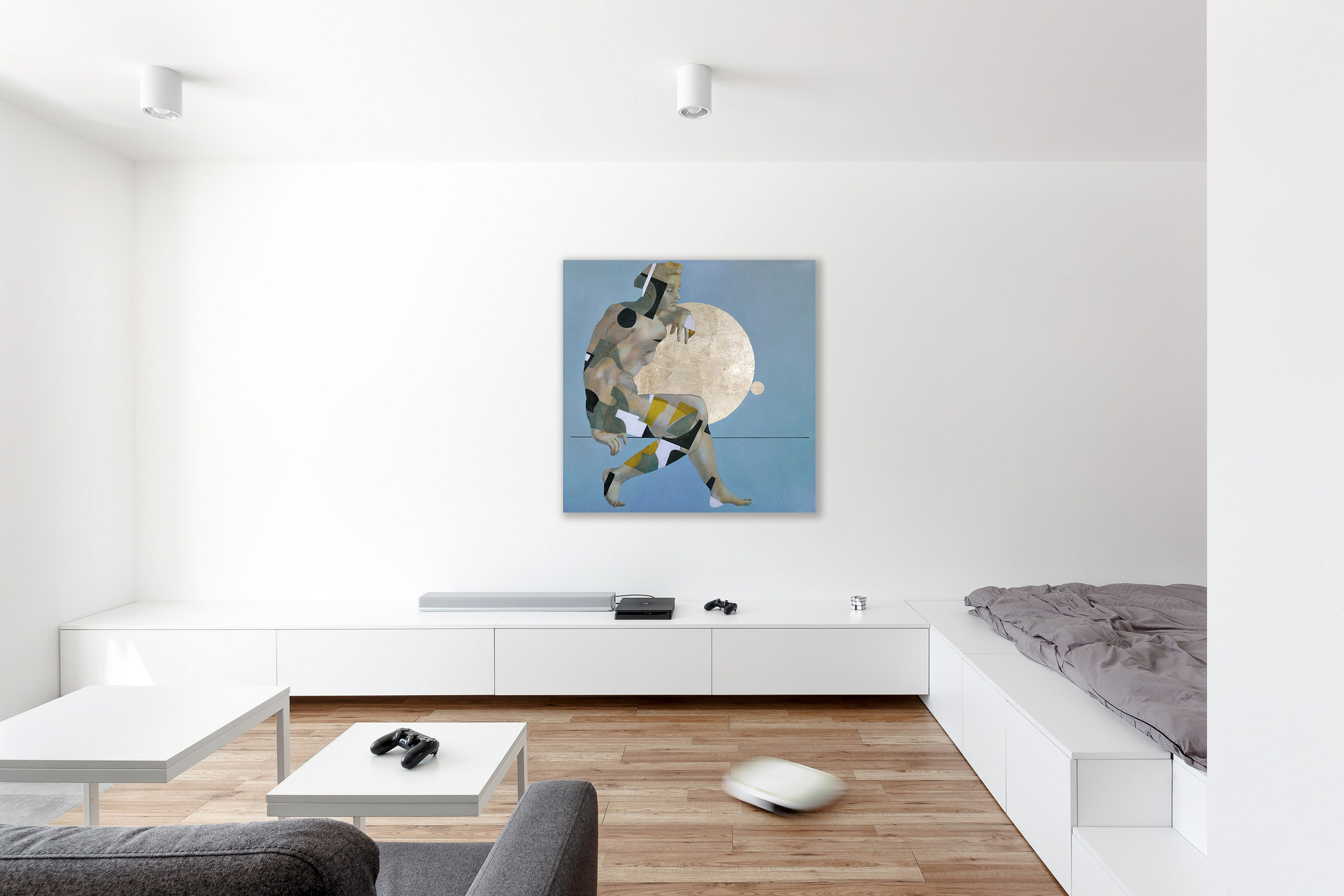 Ахиллес. Художник-абстракционист Ольга Рикун. Москва