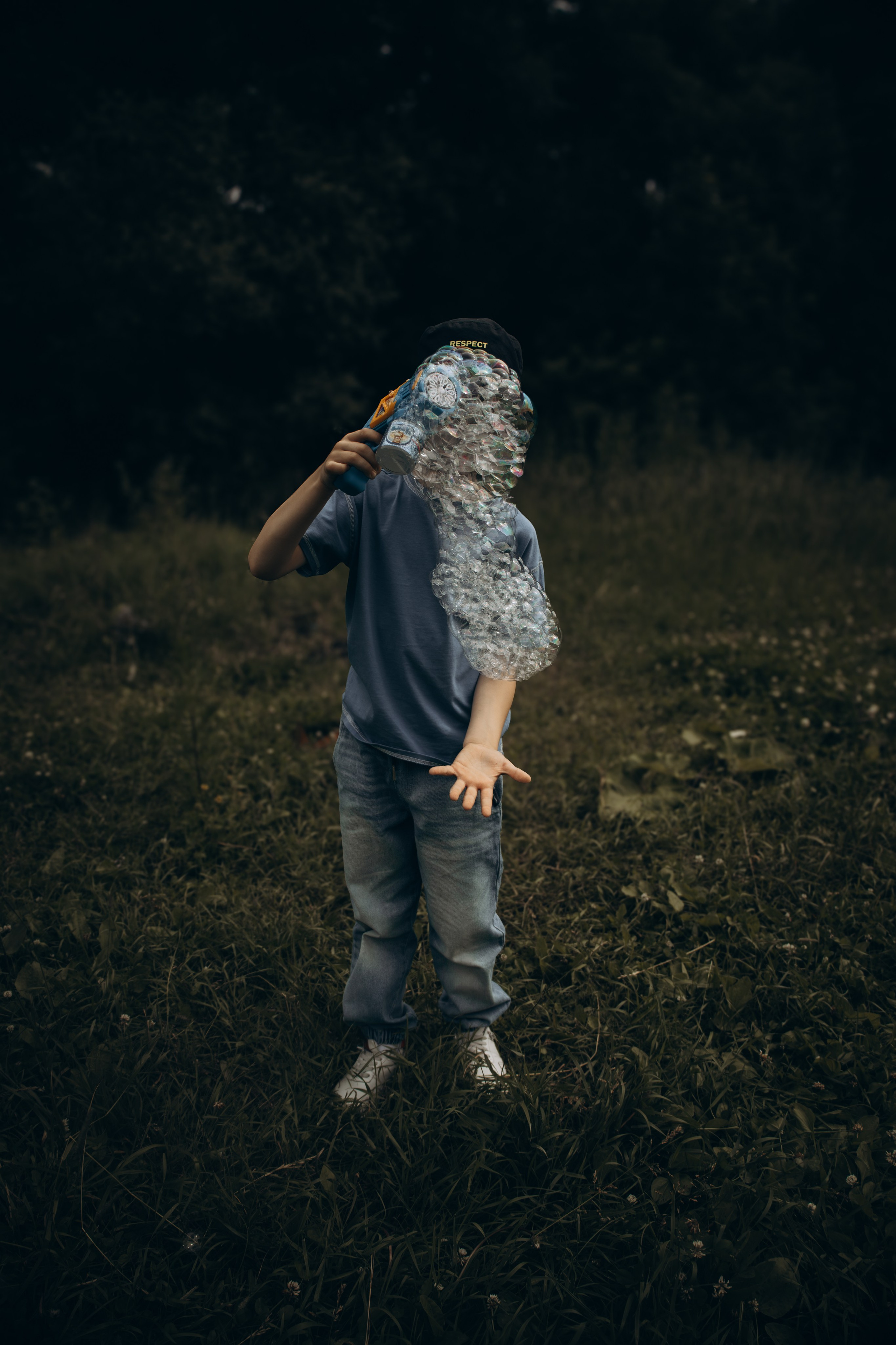 Фотосессия с ребенком и собакой в парке. Фотограф-анималист в Москве Екатерина Тихонова