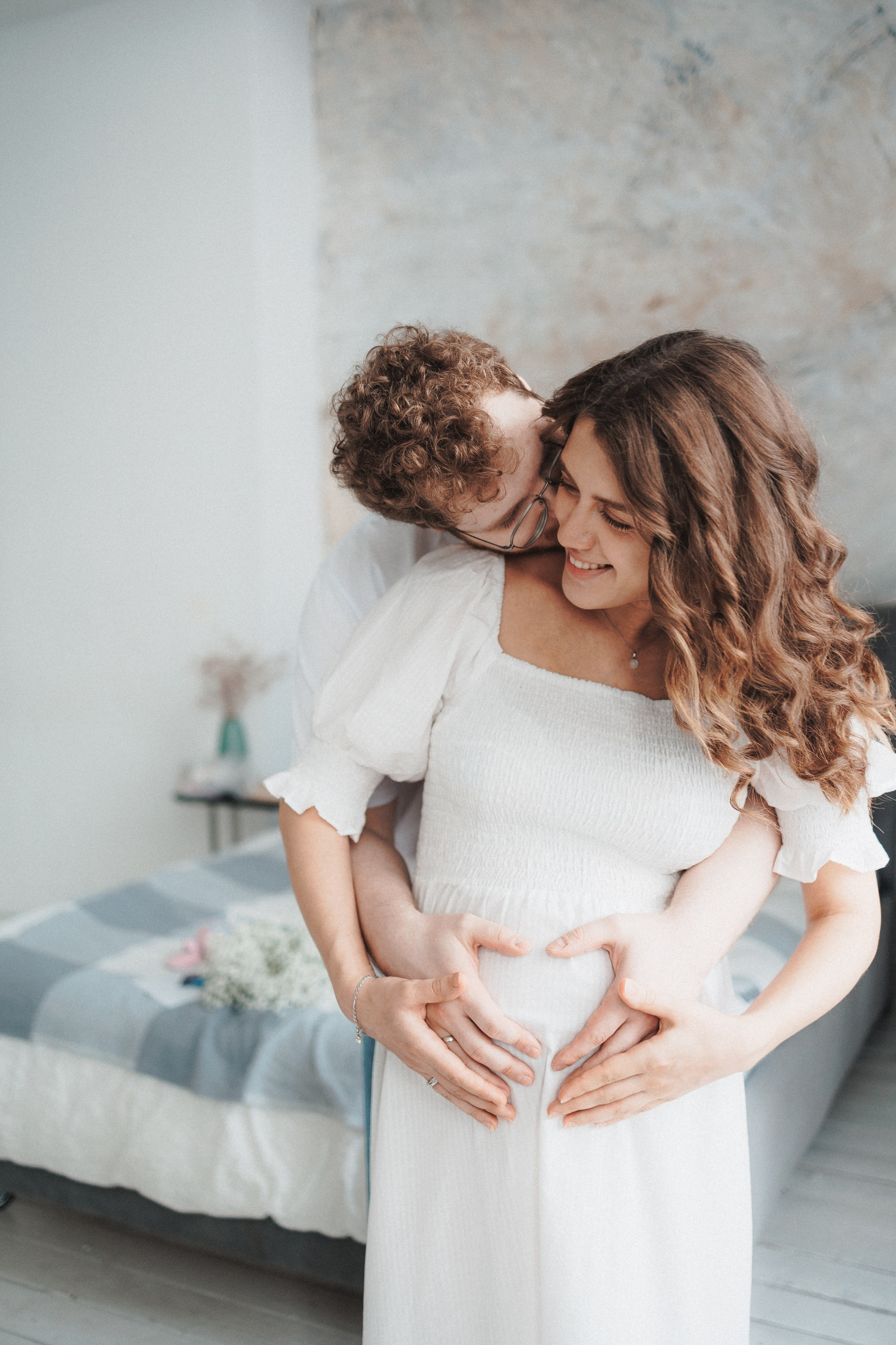 Любовь — это когда ты под сердцем носишь его ребенка. Фотограф Москва Светлана Кирюшина