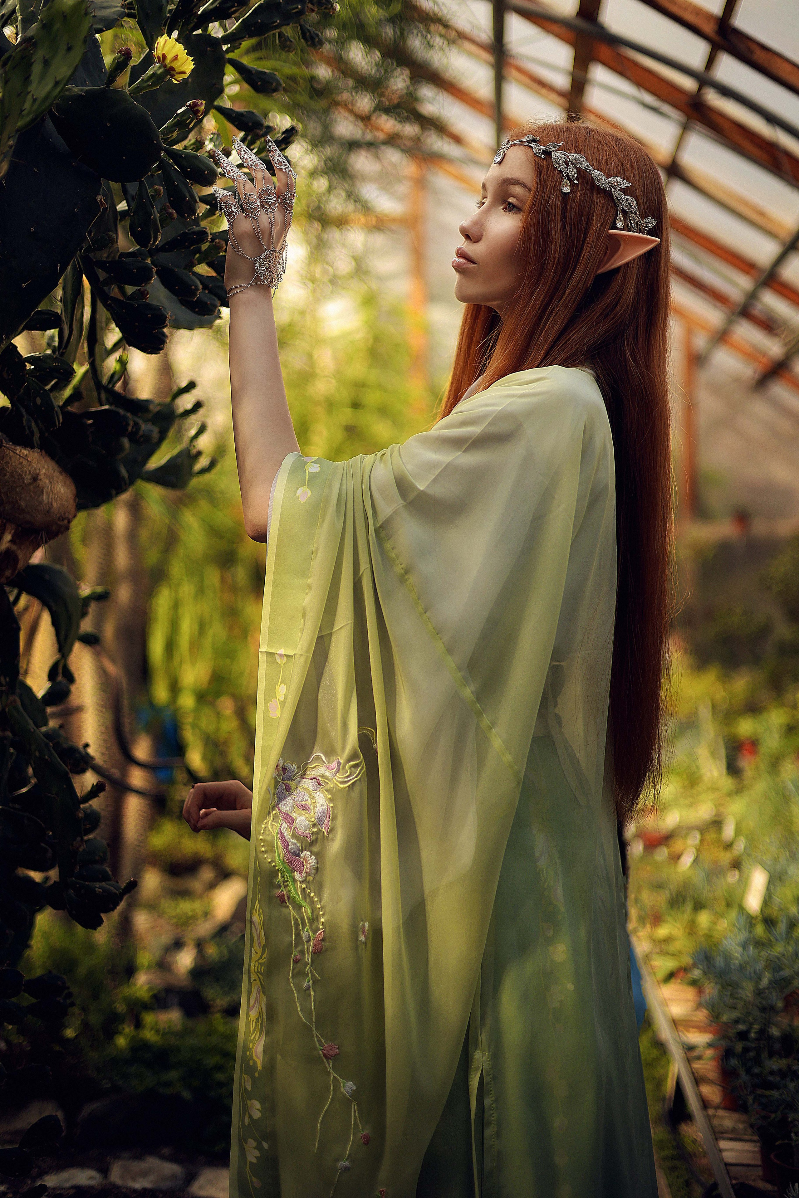 Полный костюм Эльфа для фотосессии. Эксклюзивный фотограф японских сказок в Екатеринбурге