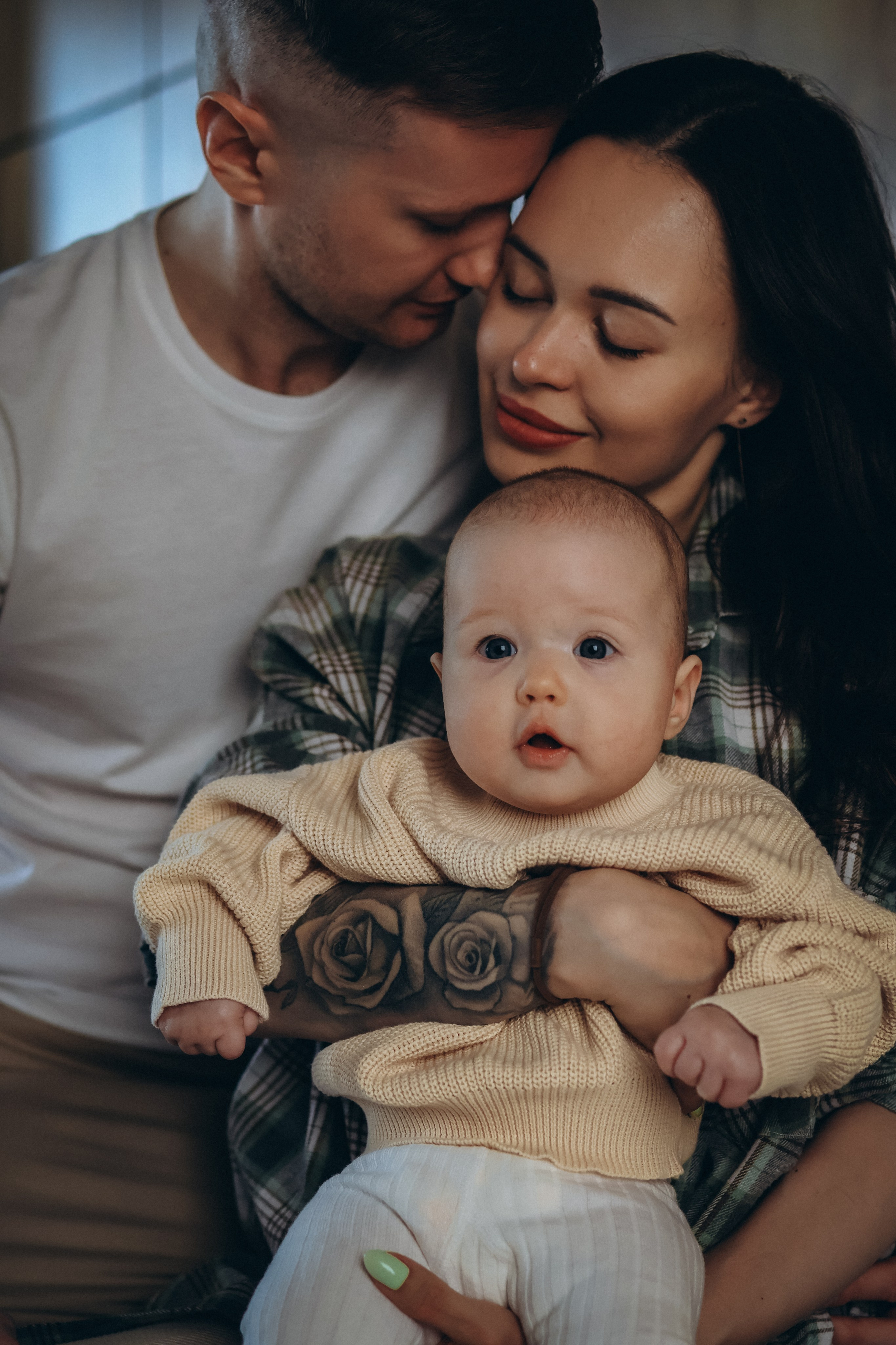 Сергей, Яна и малышка Афина. Phbyadel.wfolio.pro