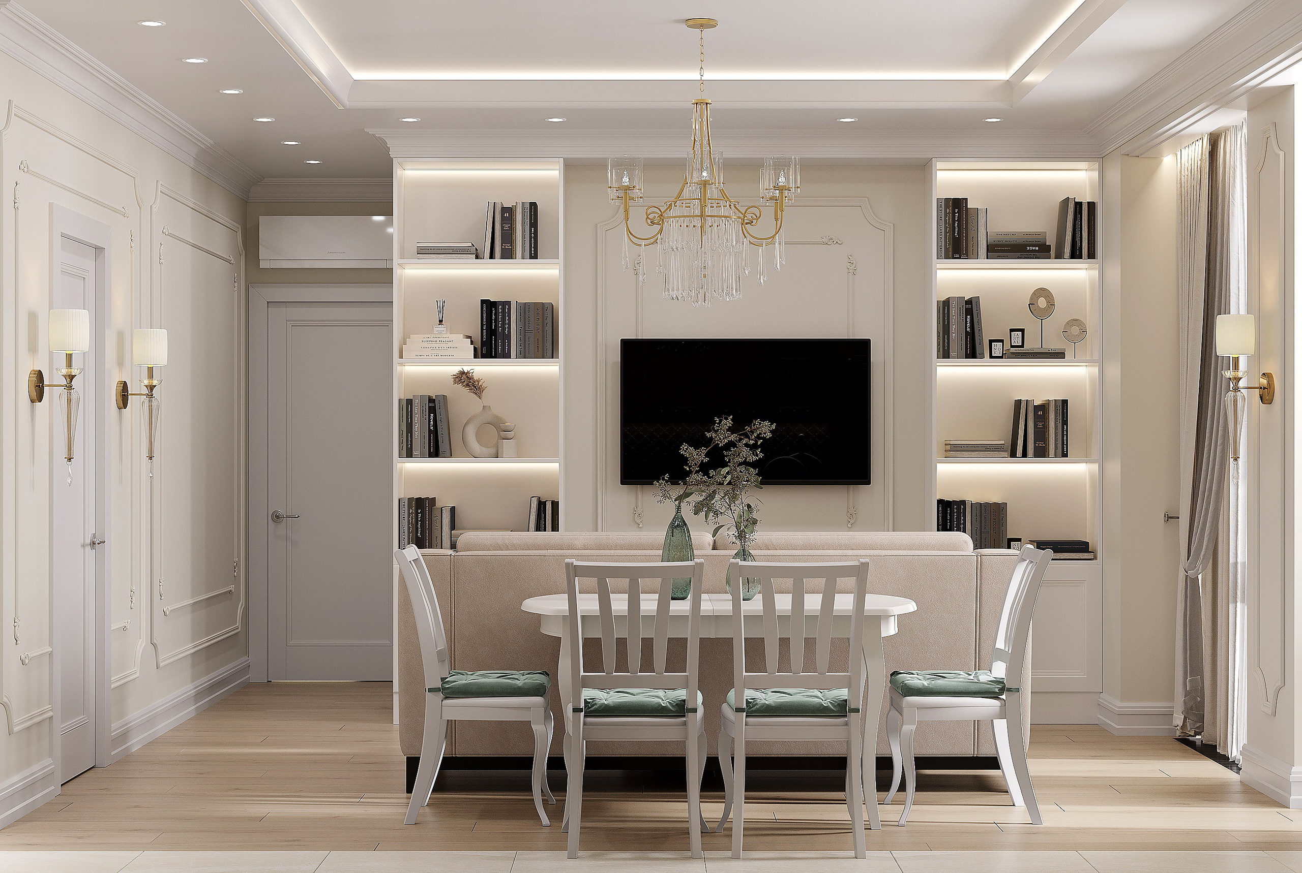 ЖК ЭНИТЕО, 71 м² | МОСКВА. Design interior-Samsonyan R