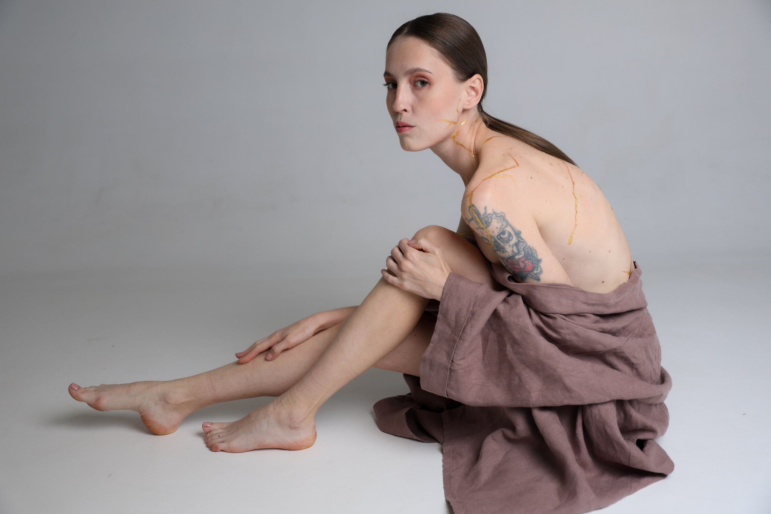 Фотопроект Кинцуги. Катя. Фотограф состояний Марина Савинская