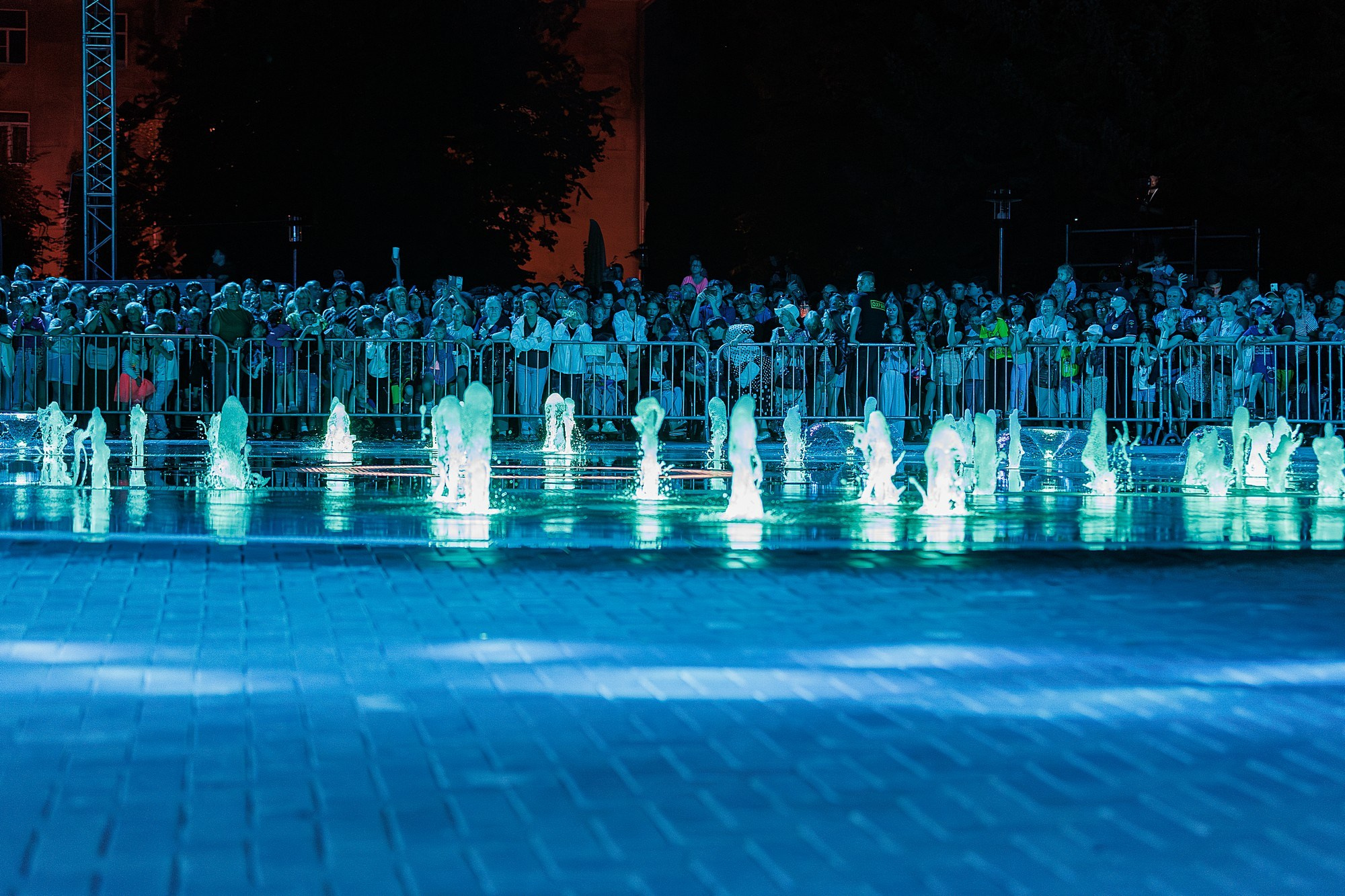 Открытие мультимедийного фонтана | СБЕР. Боченков Вадим | Фотограф в Пскове и Санкт-Петербурге