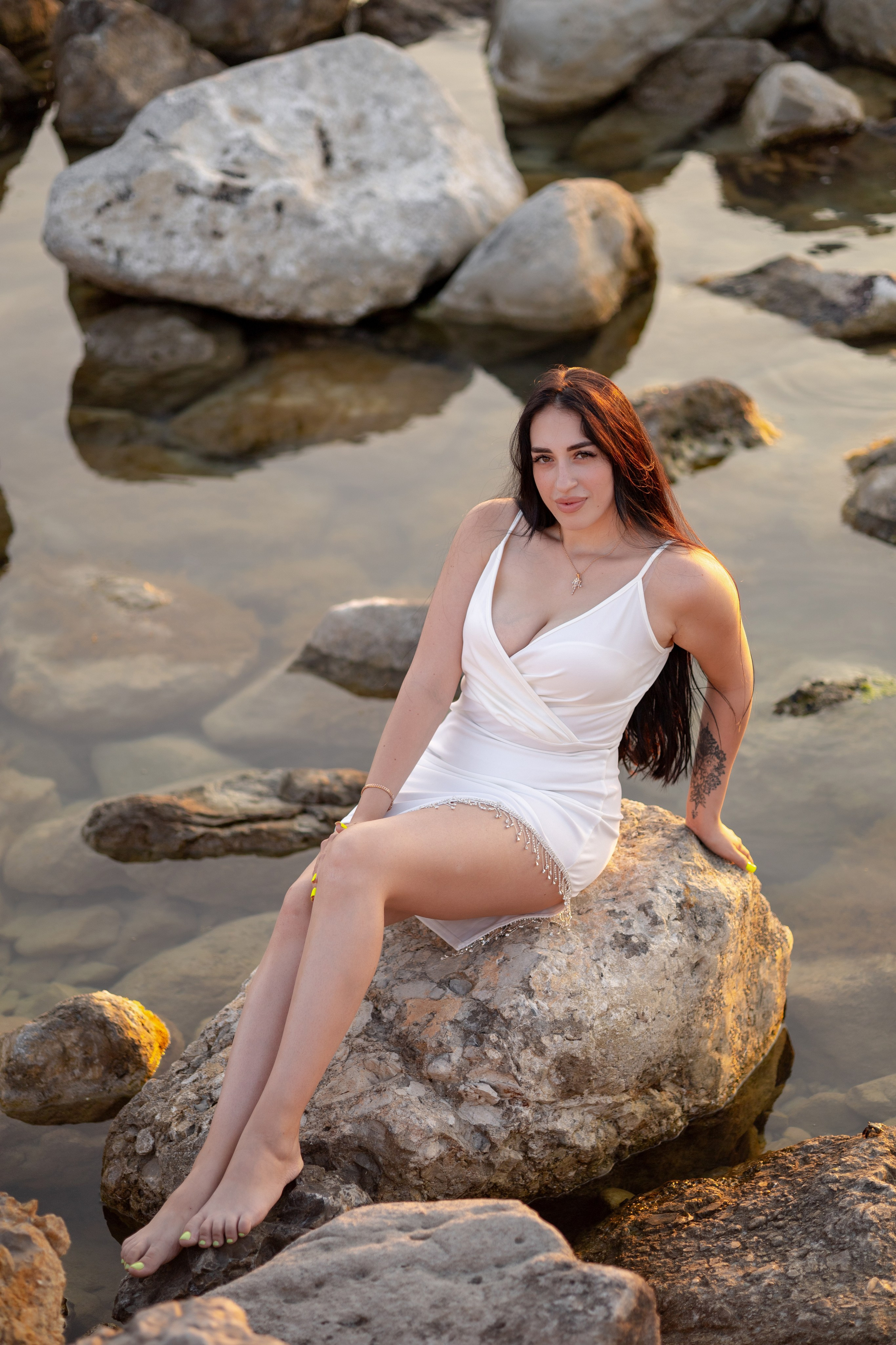 История любви на летнем закате. Семейный и портретный фотограф в Геленджике Любовь Бодрова