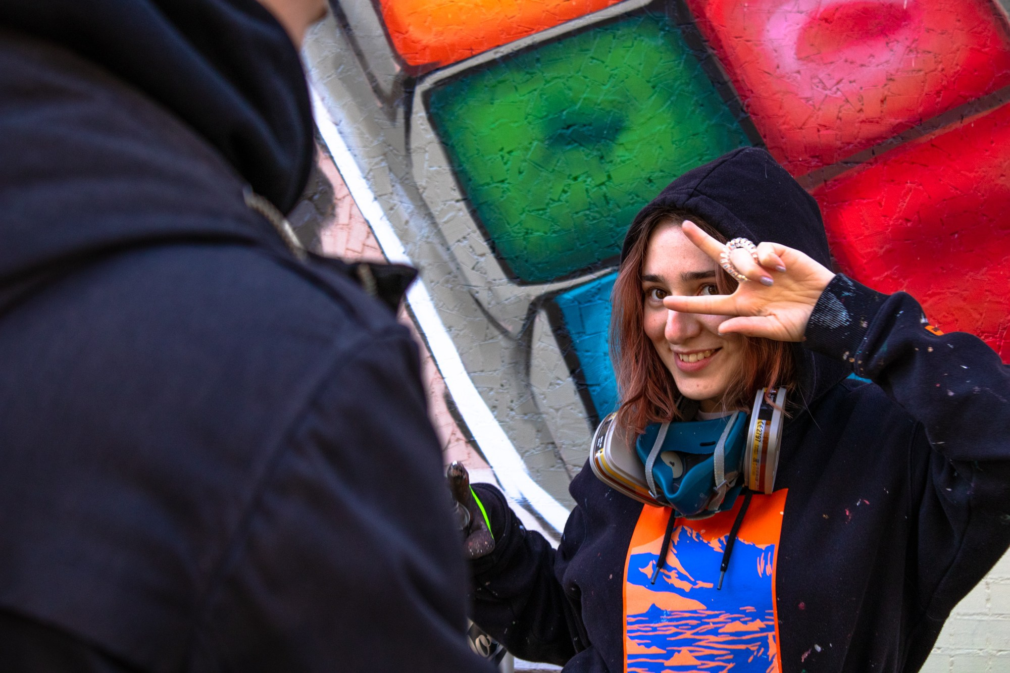 Краснодарская стрит-арт художница Таня Тако и её граффити. Репортажный, промышленный и маркетплейс-фотограф Дмитрий Чернат