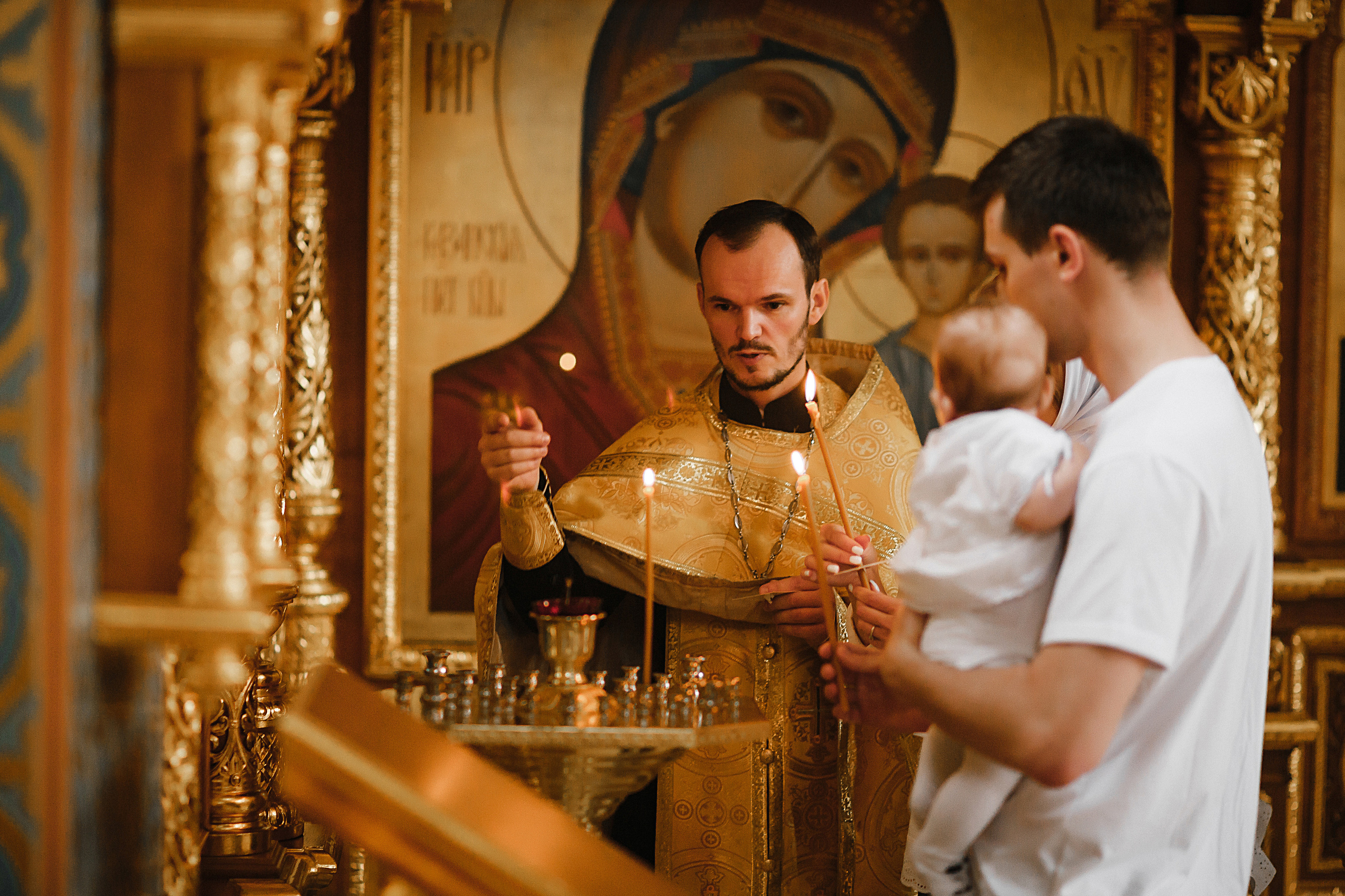 Таинство крещения. Свадебный фотограф Калининград Пасюта Данила