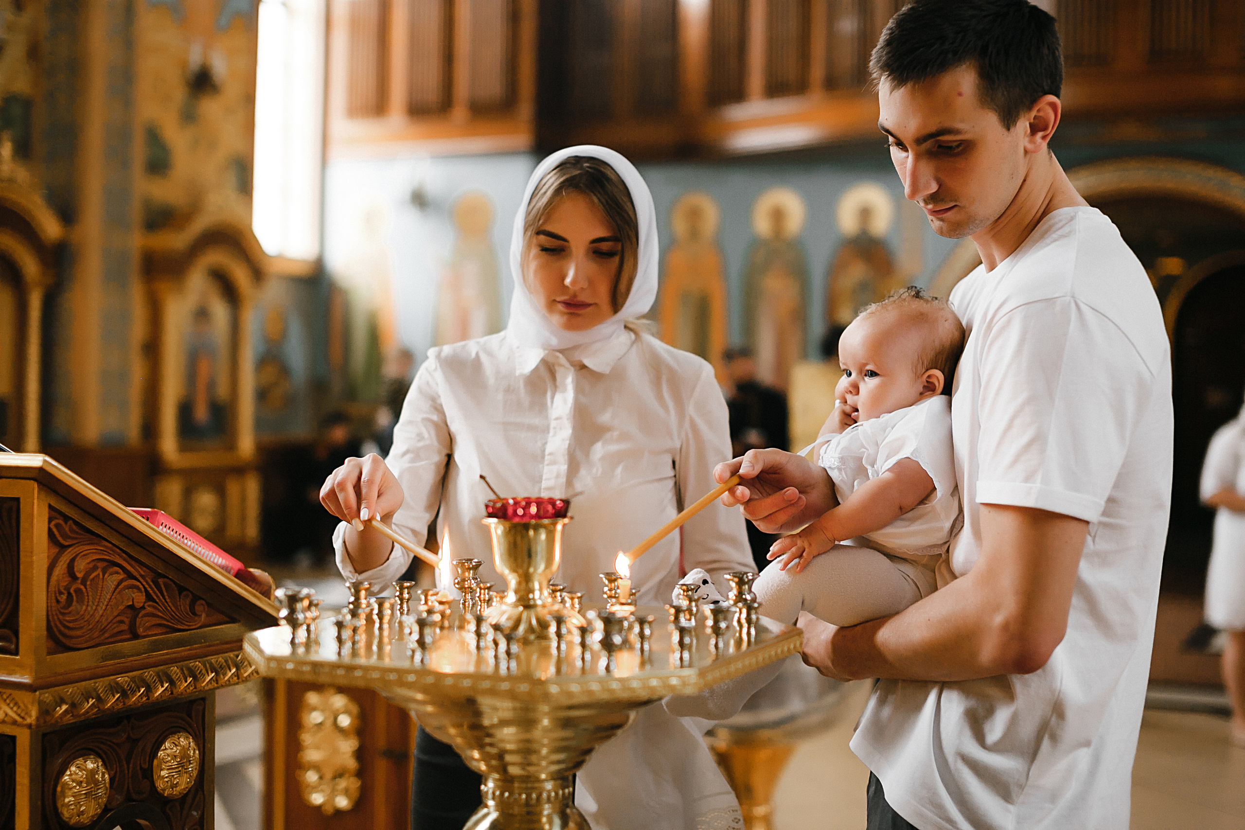 Таинство крещения. Свадебный фотограф Калининград Пасюта Данила