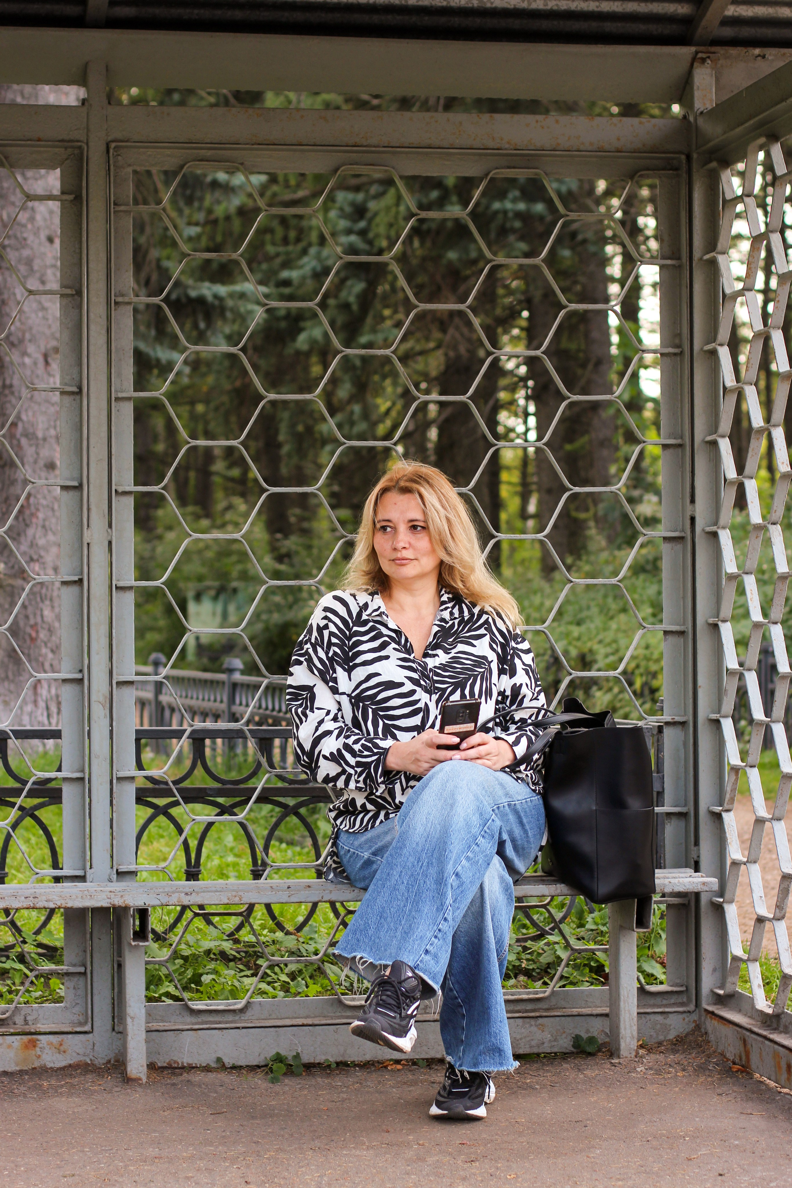 Наталья, прогулка в Ботаническом саду. Ваш личный фотограф в Москве Мила