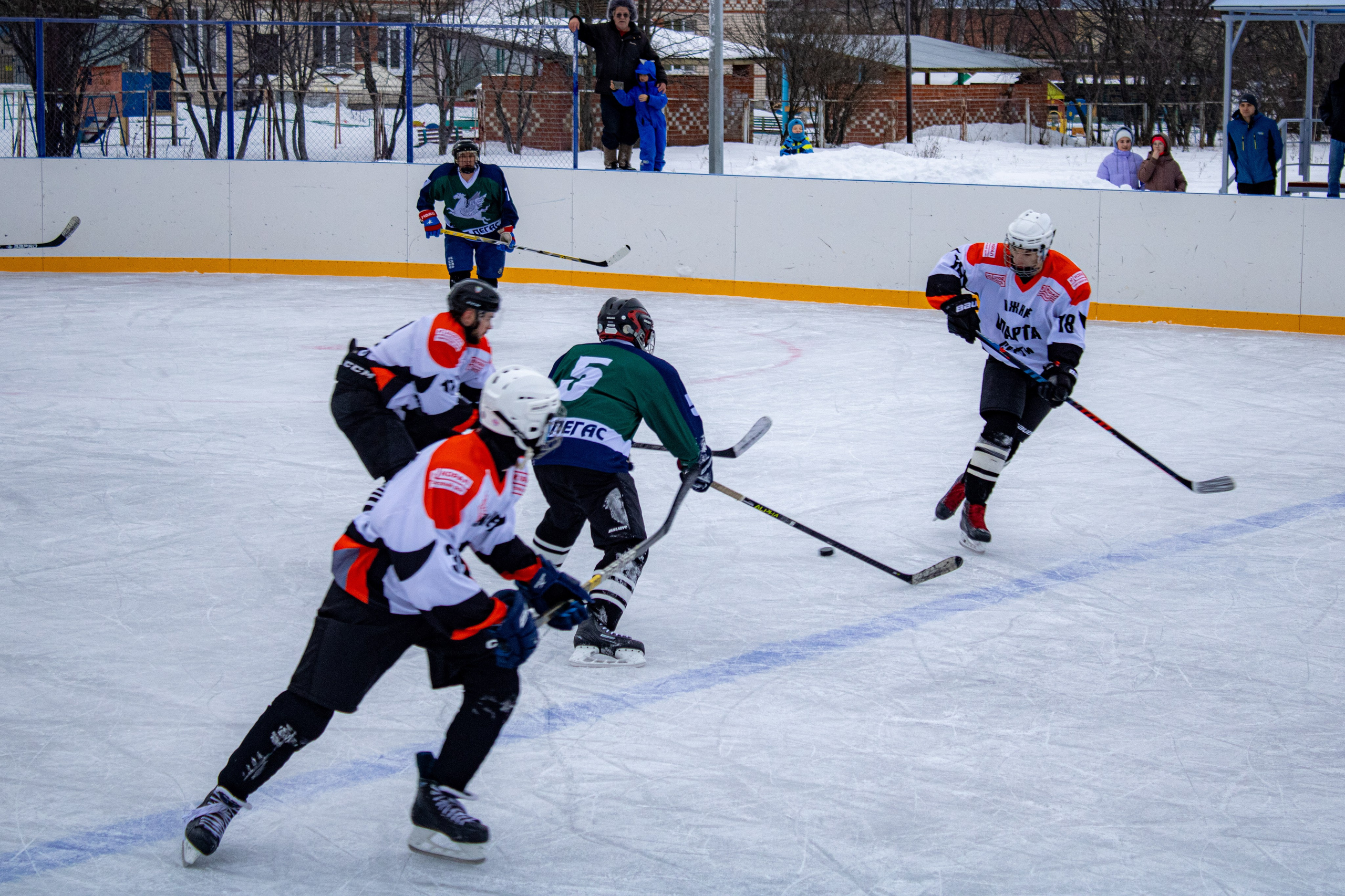 Хоккей г.п Атиг-г.Нижние Серги