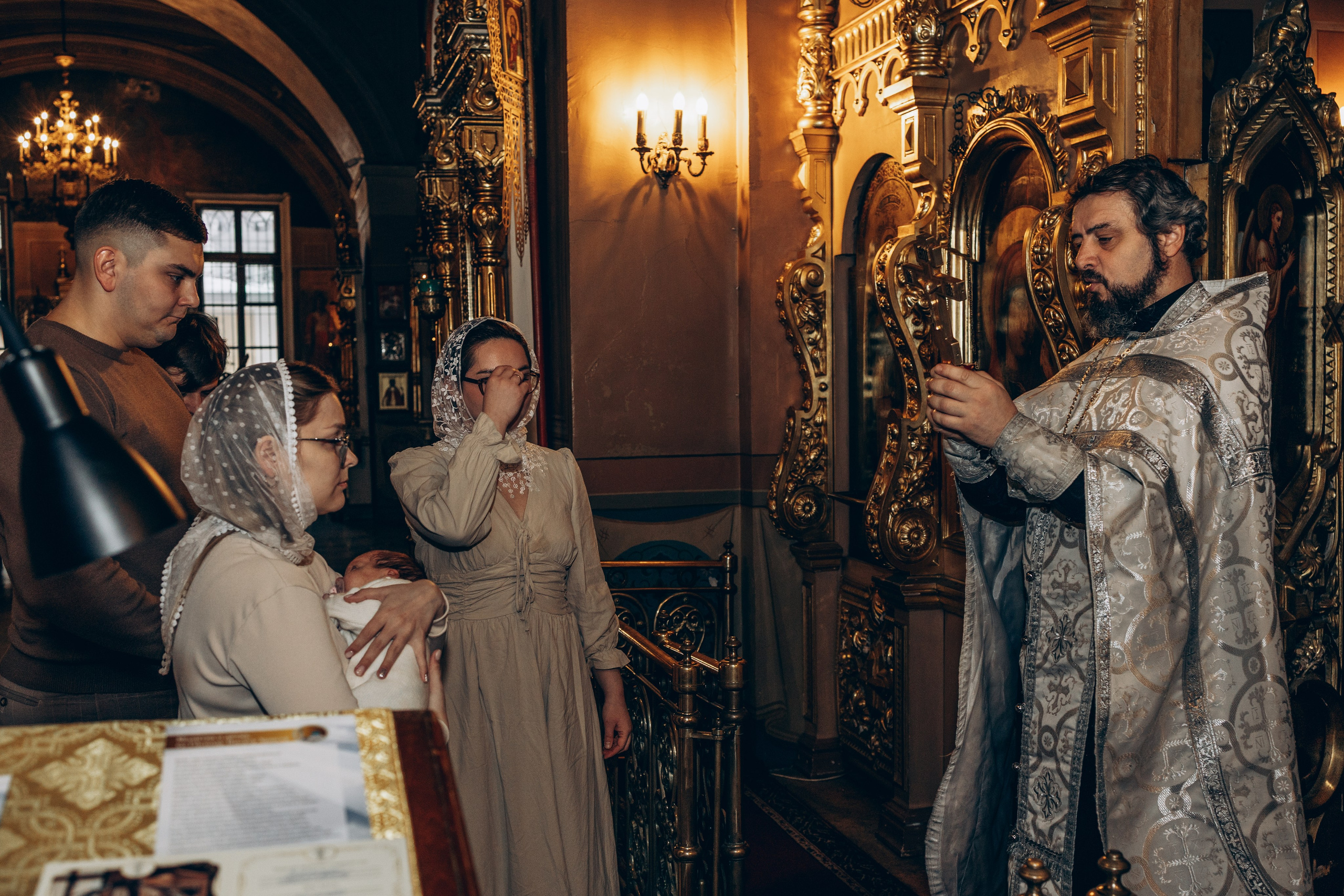 Крещение в Храме Воскресения Словущего в Даниловской Слободе. Главная