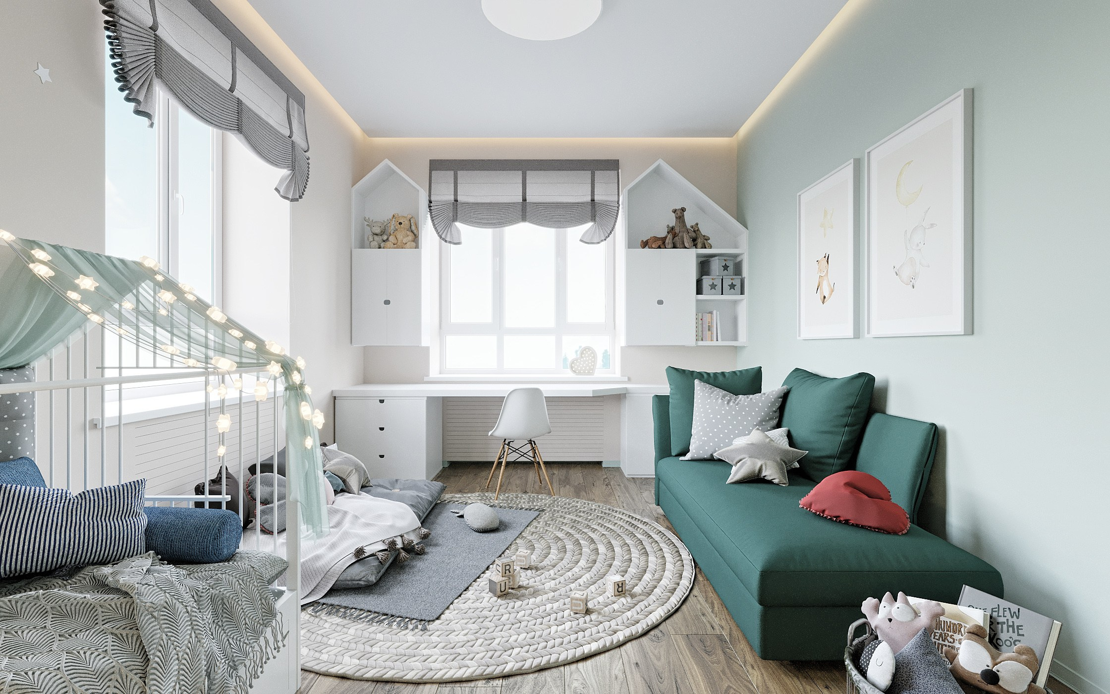 Проект OX. Дизайн интерьера в Новосибирске, Мире, Онлайн | Студия дизайна интерьера TWOREZ