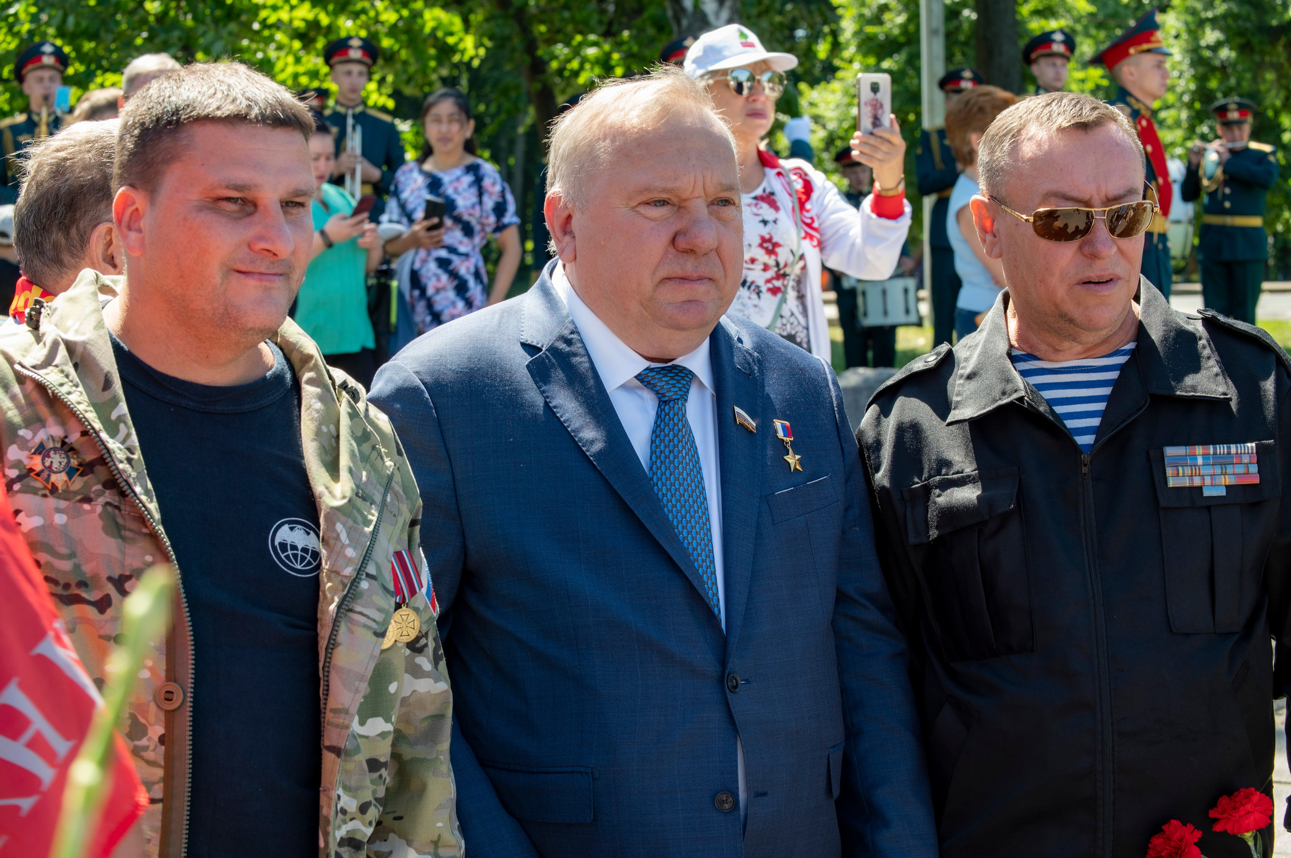 День ветеранов боевых действий 2022. Фотограф Роман Адлер