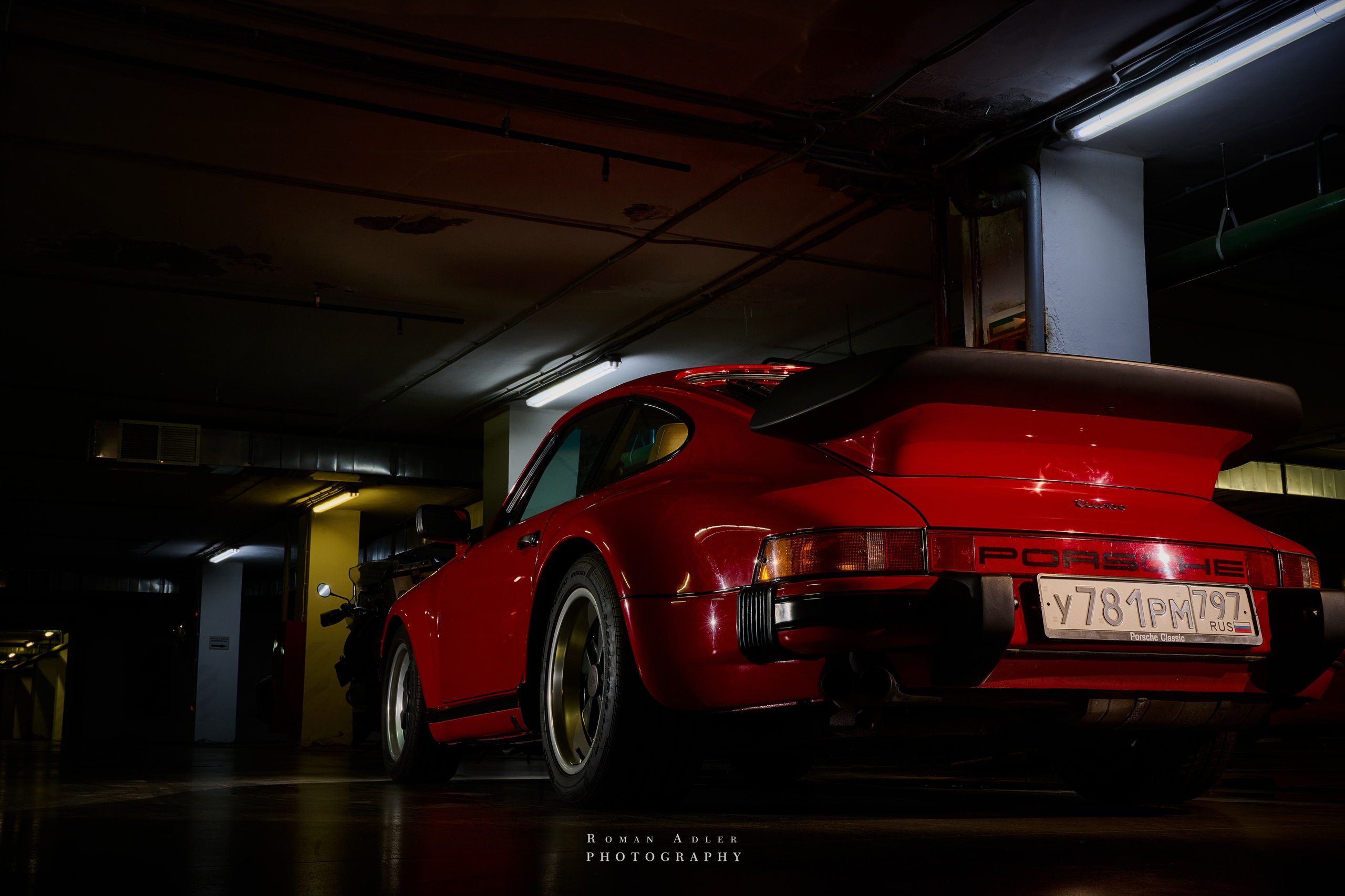 Porsche 911 Turbo. Фотограф Роман Адлер