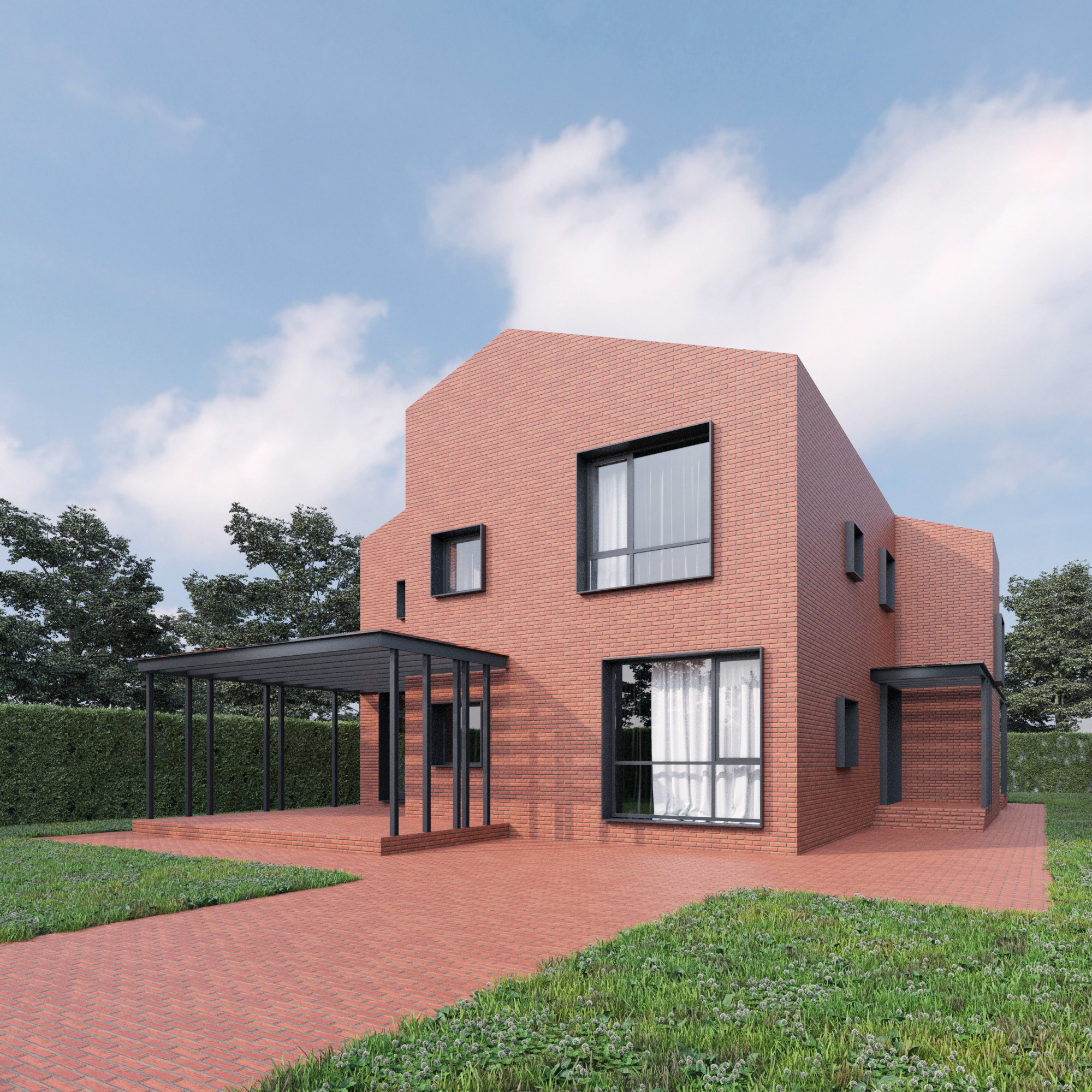 RE_house. SAAS Селиванов Алексей Архитектурная Студия