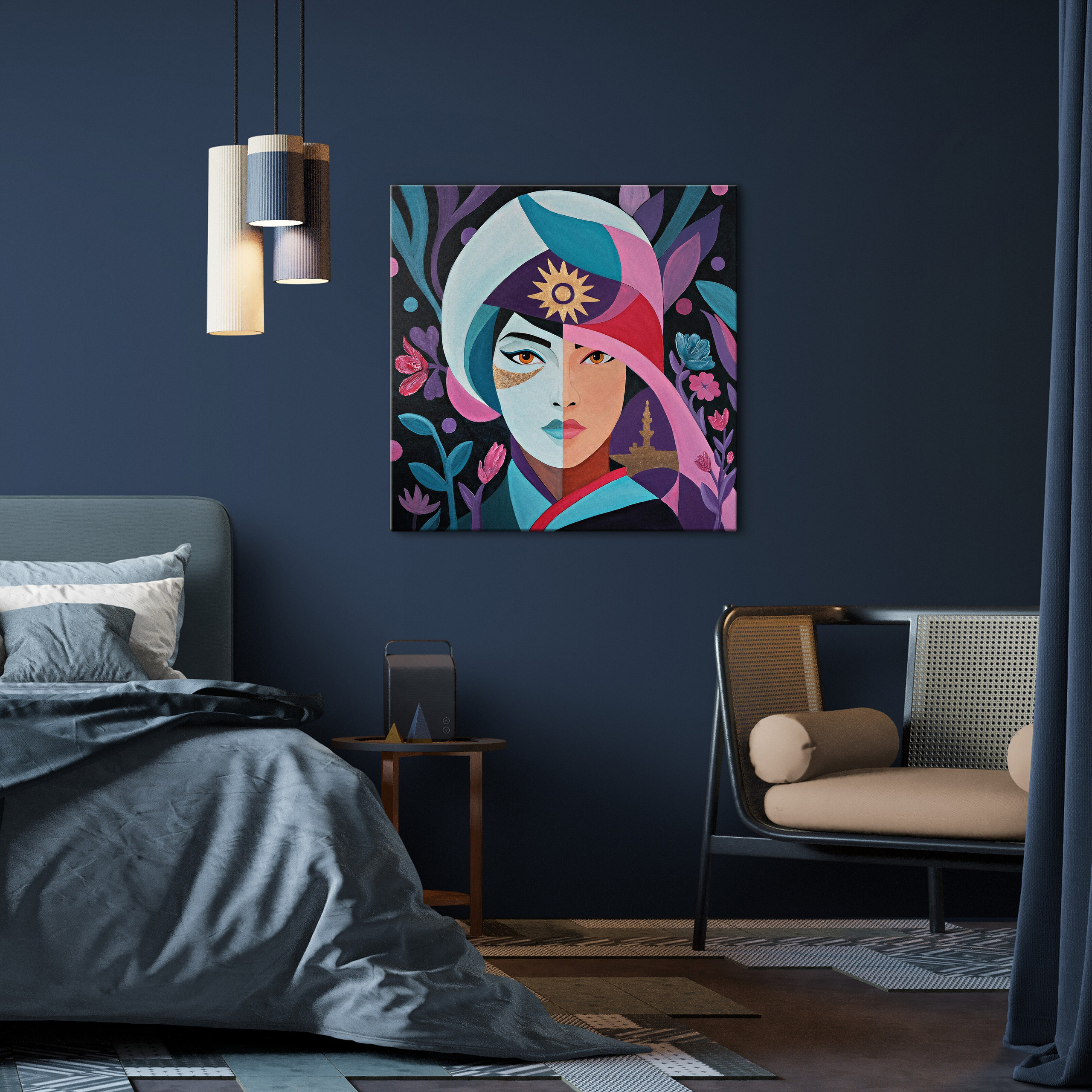 ВОИН СВЕТА. Художник Анастасия Кисткина, Петербург