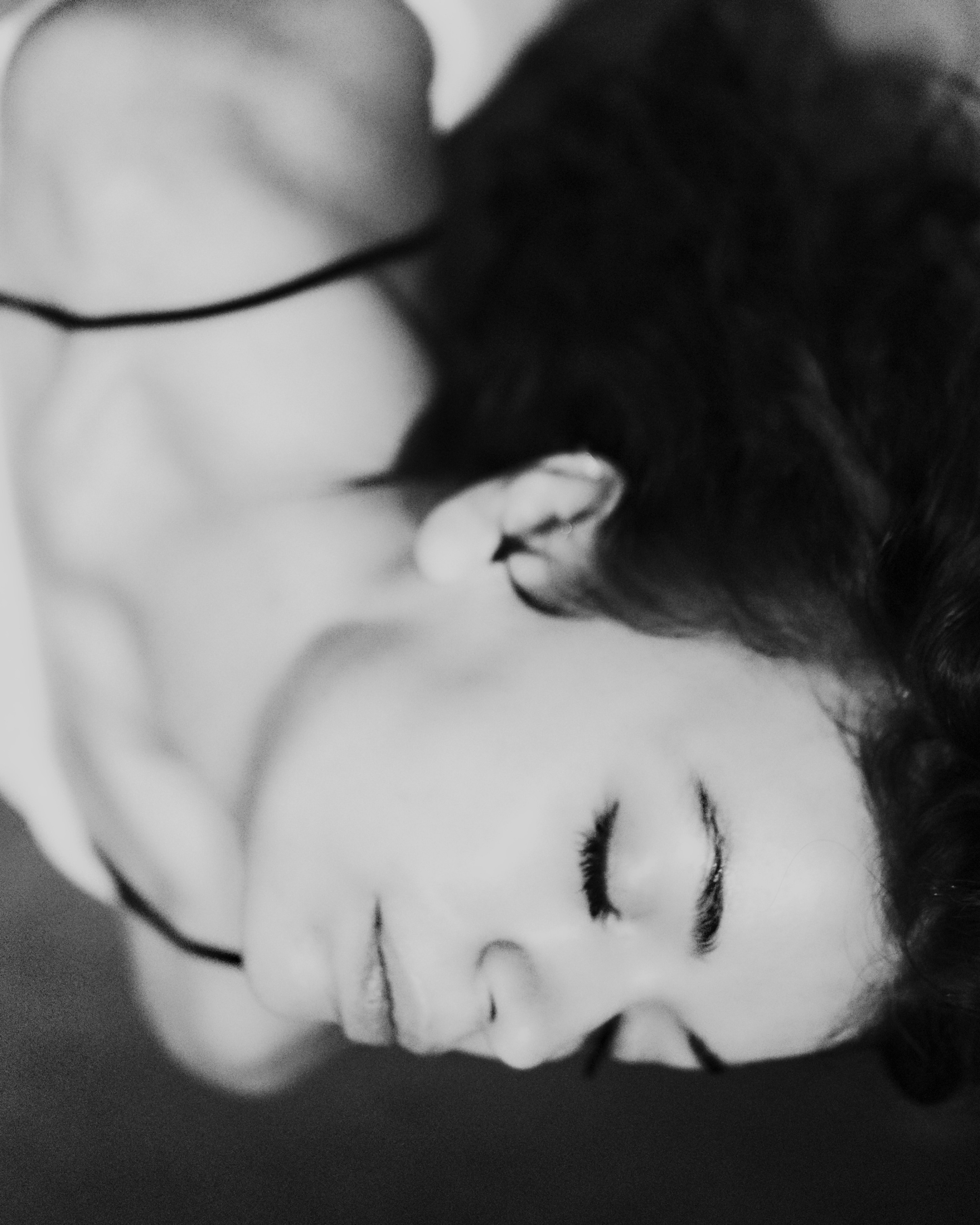 Фотосессия. Женский портрет. Черно-белая кино-эстетика