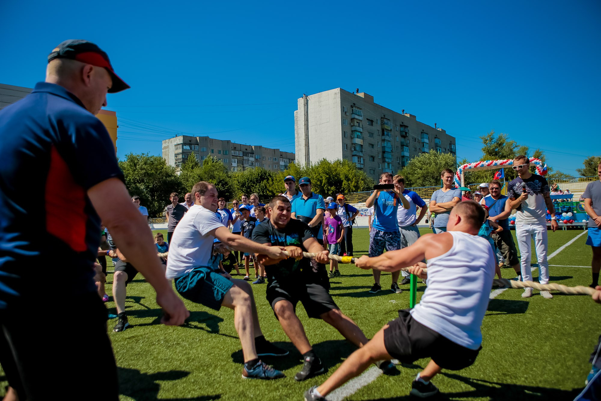 День Физкульт. Максим Матвийченко и Виктория Басова профессионалы своего дела