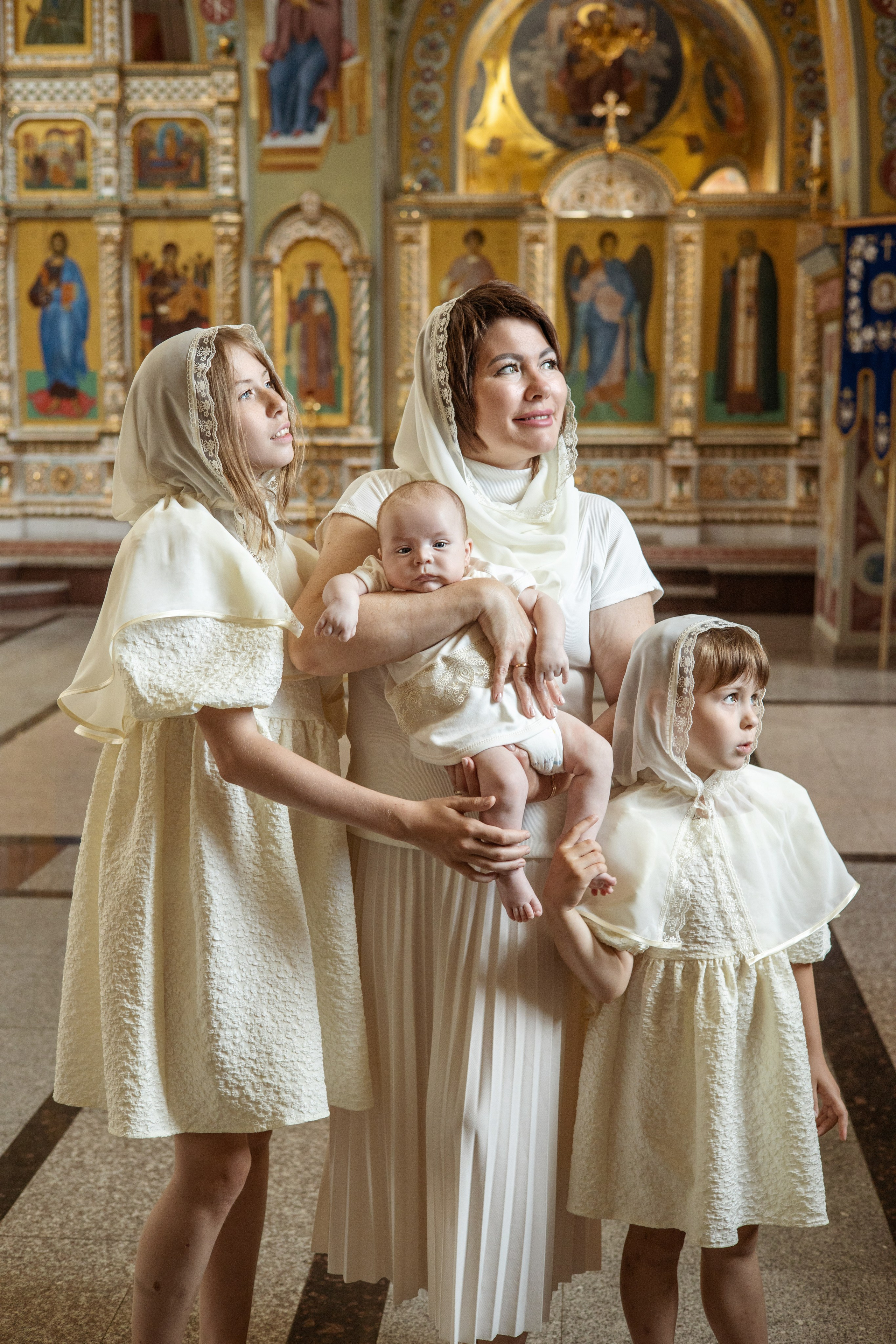 Съемка Таинство Крещения. Фотограф новорожденных Воронеж