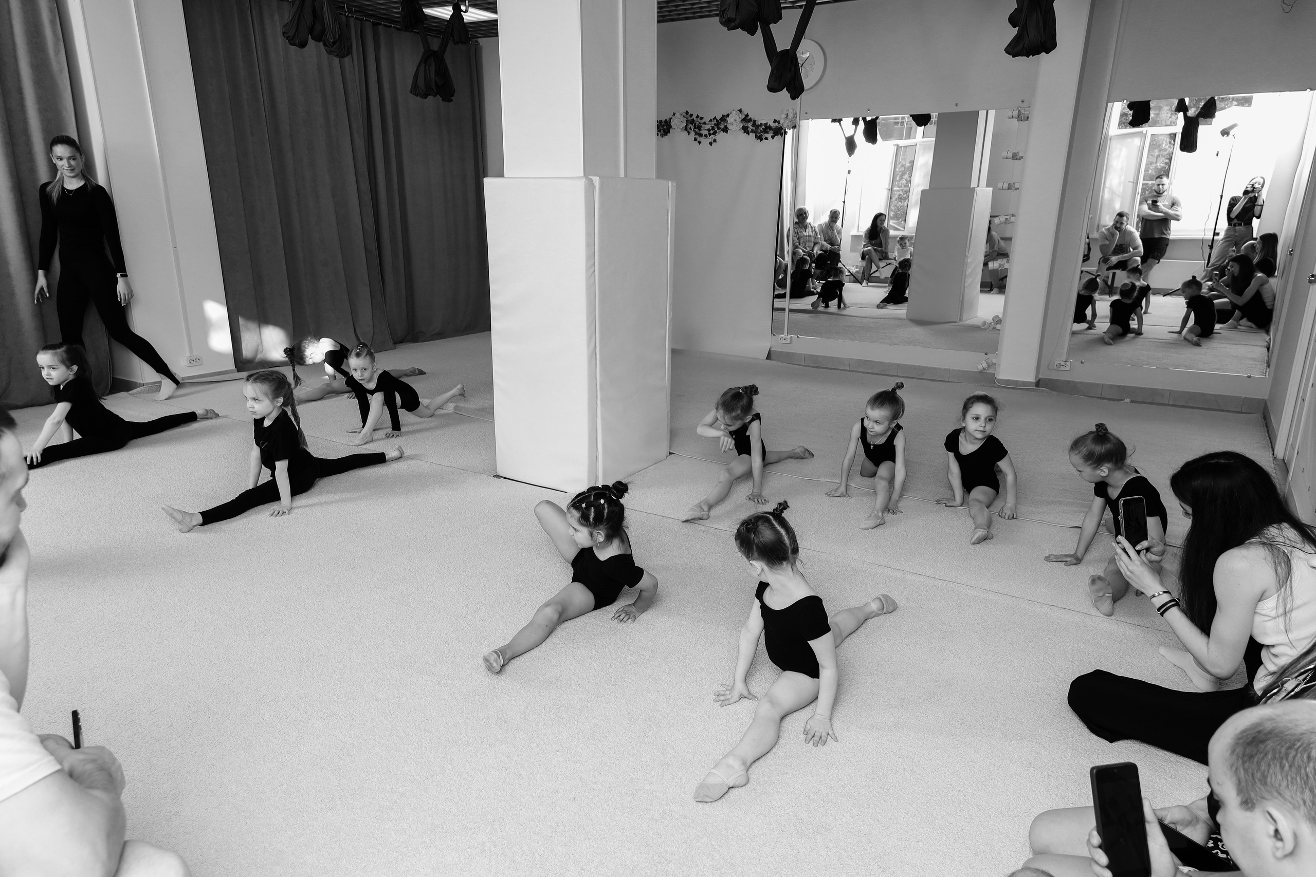 Открытый урок гимнастика. Фотограф Надршина Лилия