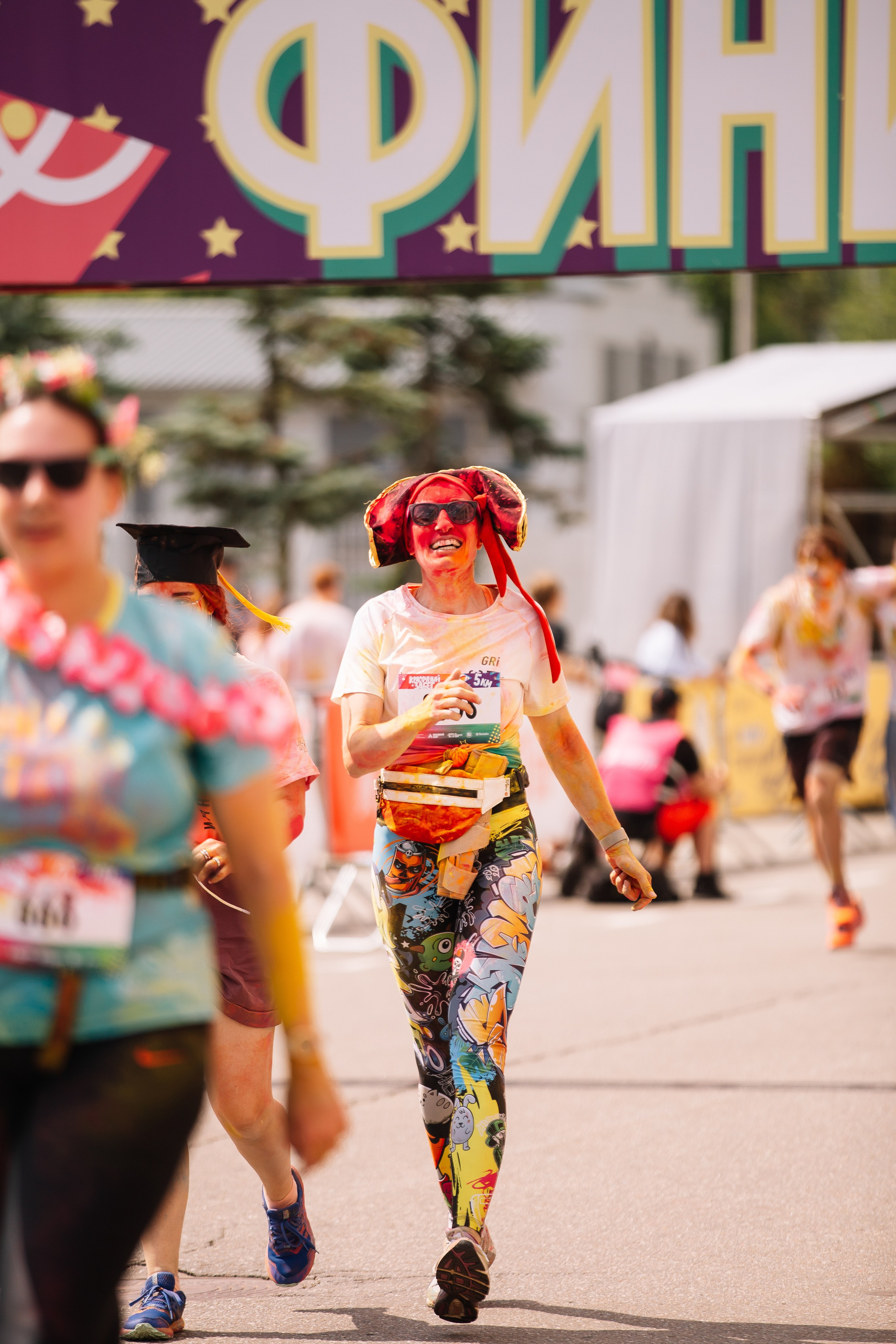 Красочный забег. Свадебный Семейный Репортажный фотограф в Москве