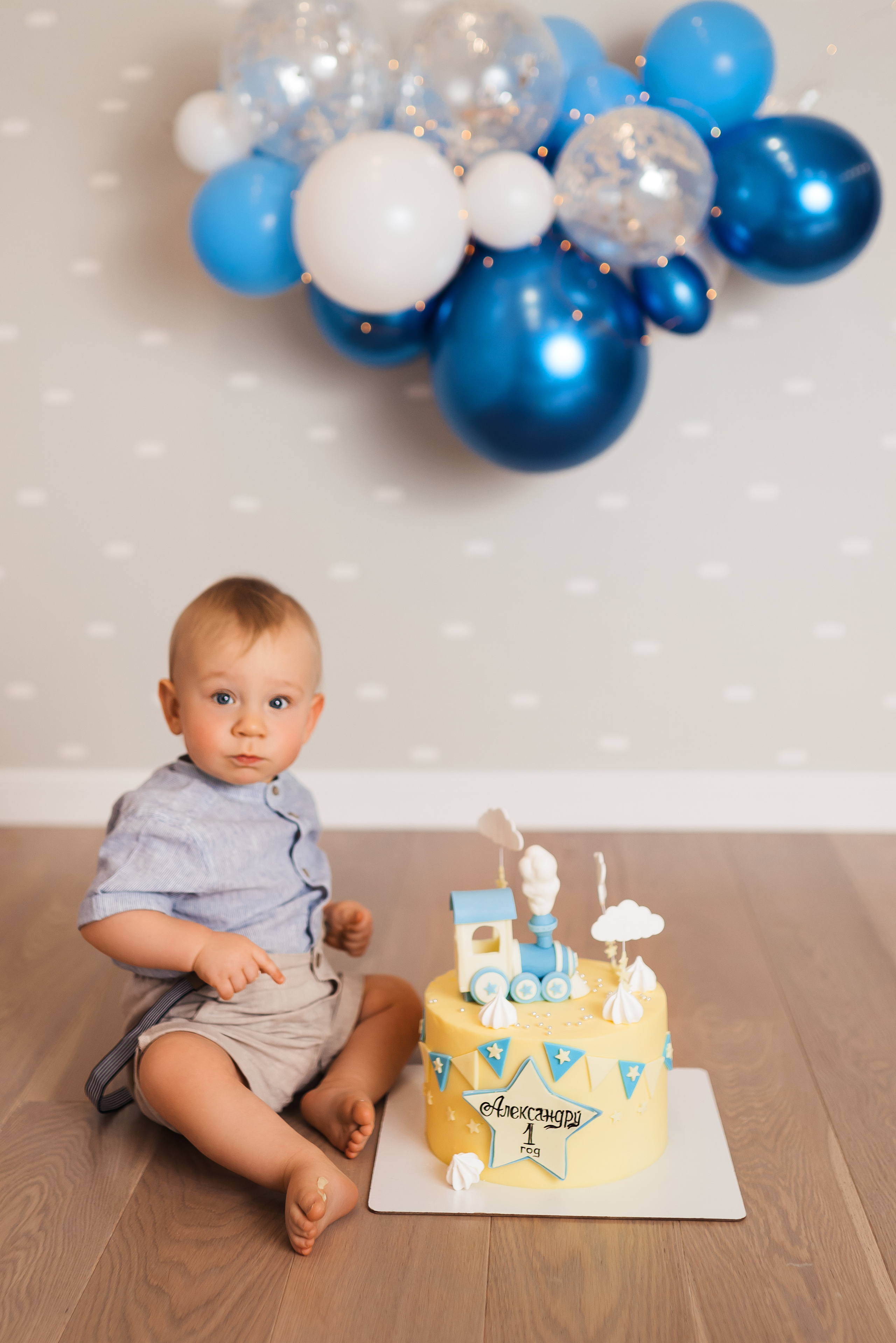 Фотосессия на 1 годик. Фотограф новорожденных Москва, Домодедово