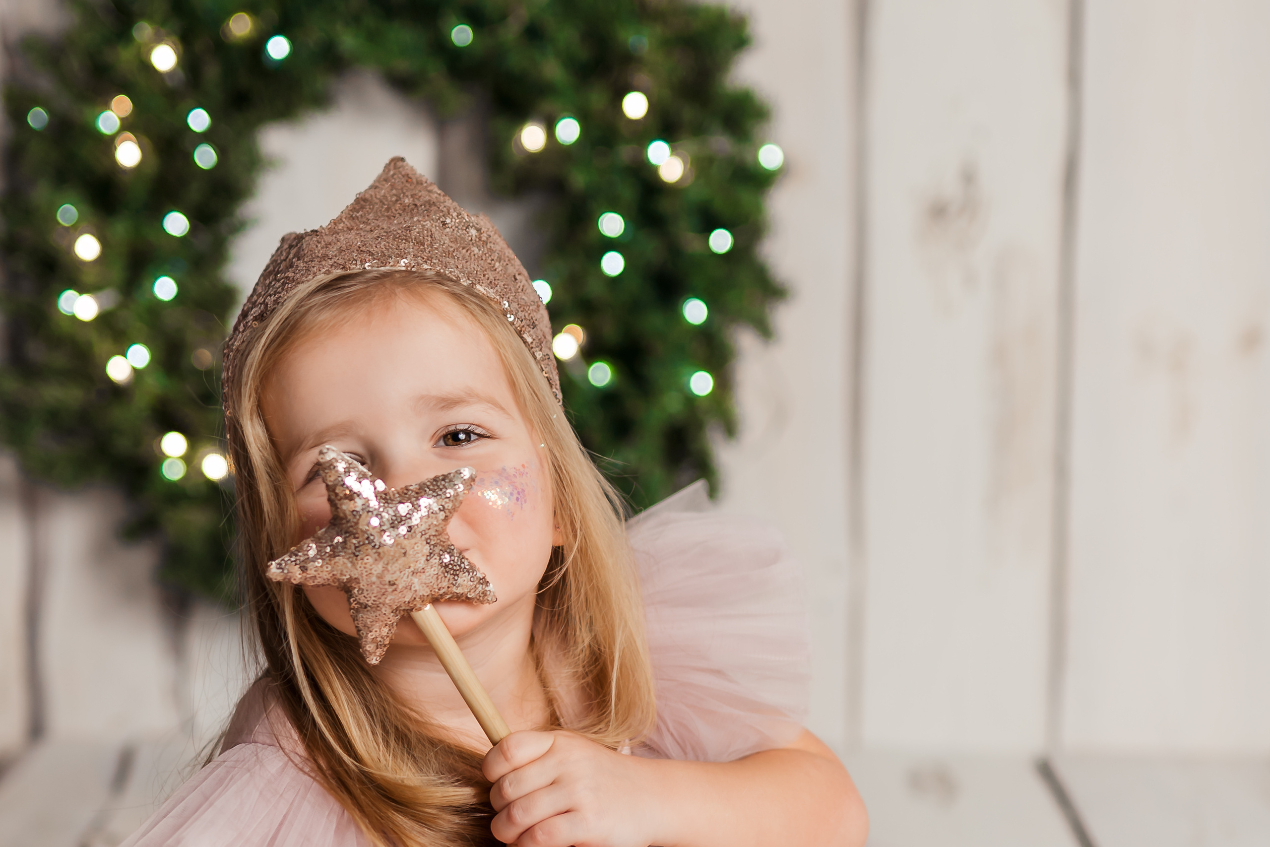 Новогодняя фотосессия в студии Домодедово. Фотограф новорожденных Москва, Домодедово