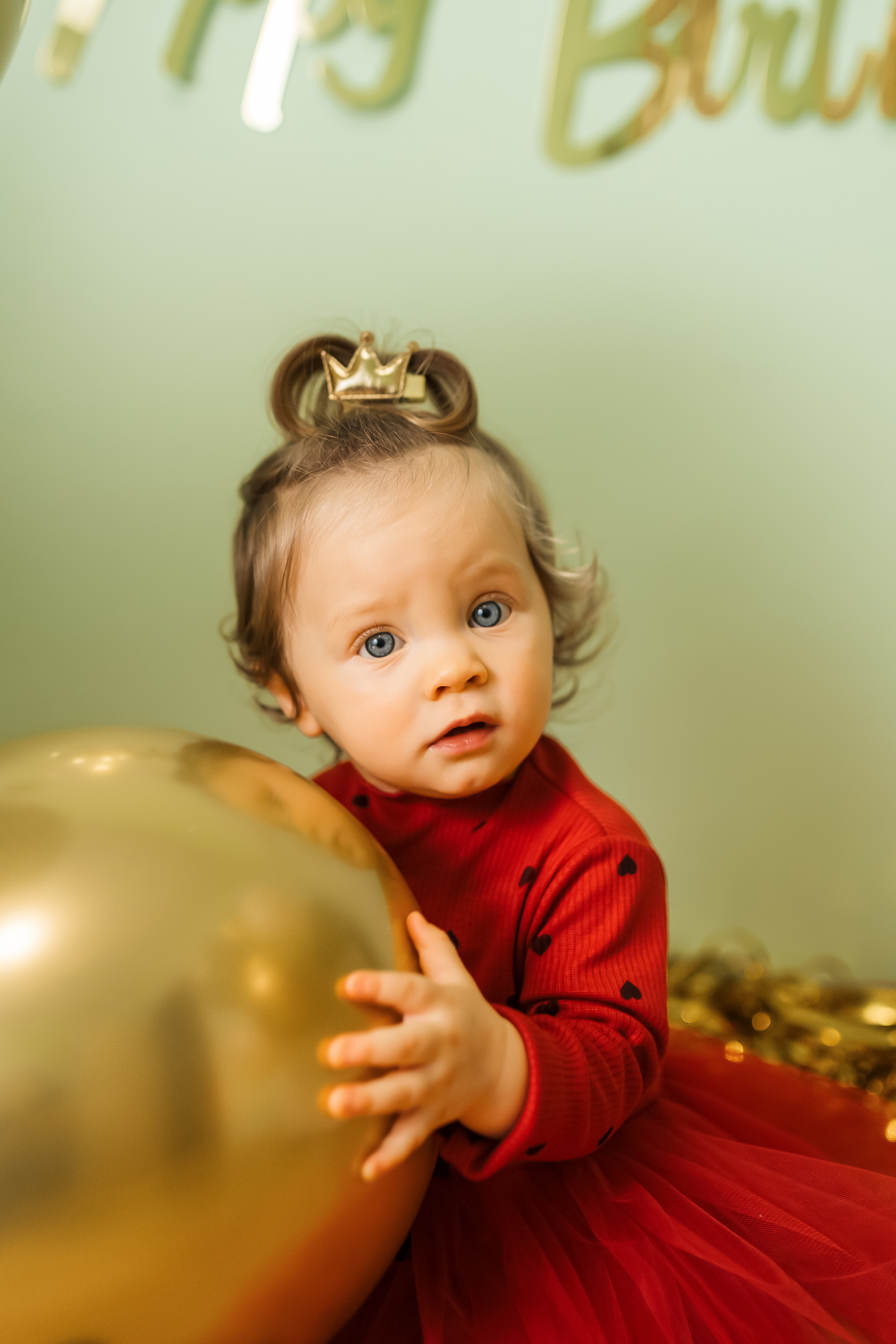 Фотосессия на первый год в Подольске