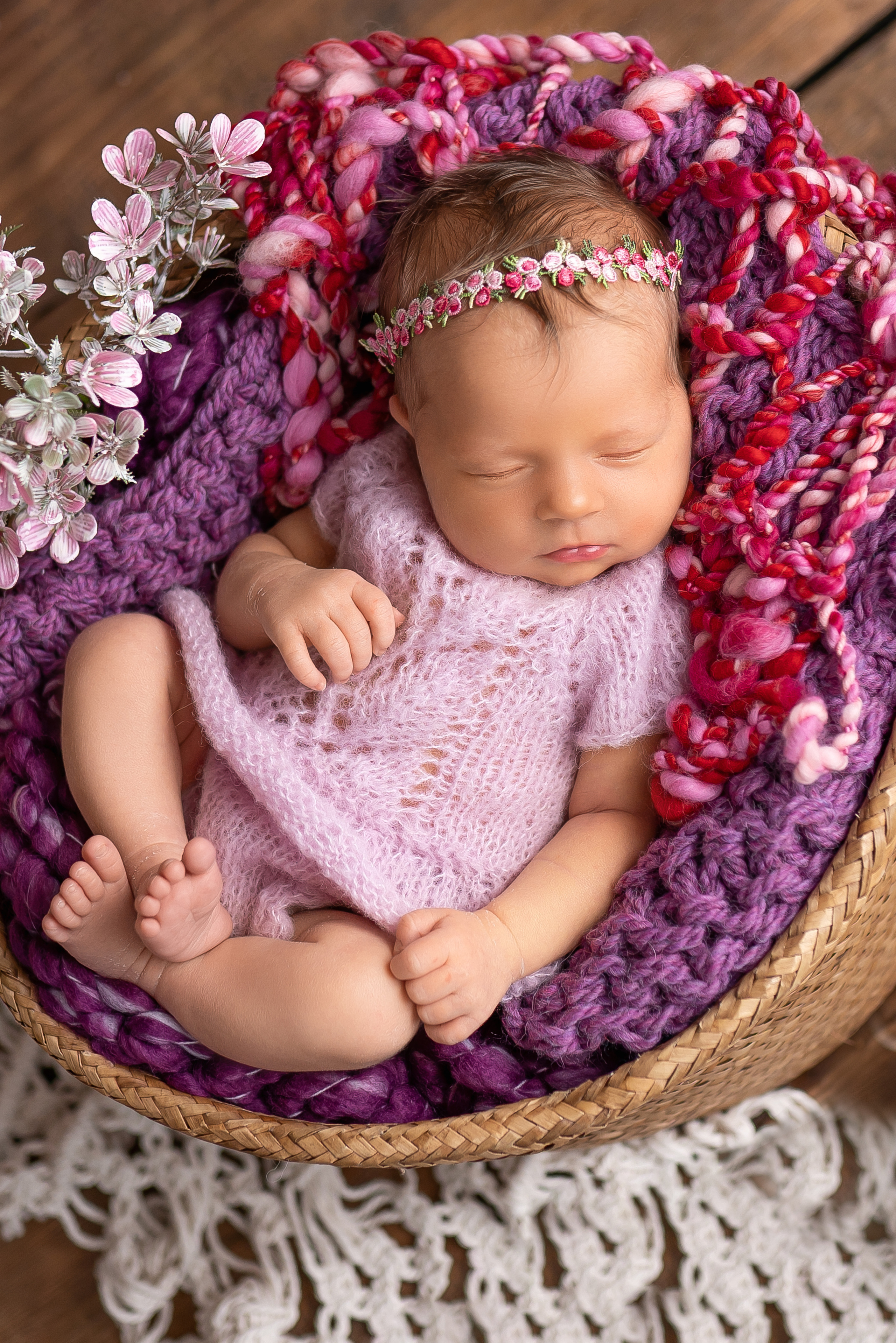 Фотосессия Новорожденной Фотостудия в Домодедово. Фотограф новорожденных Москва, Домодедово