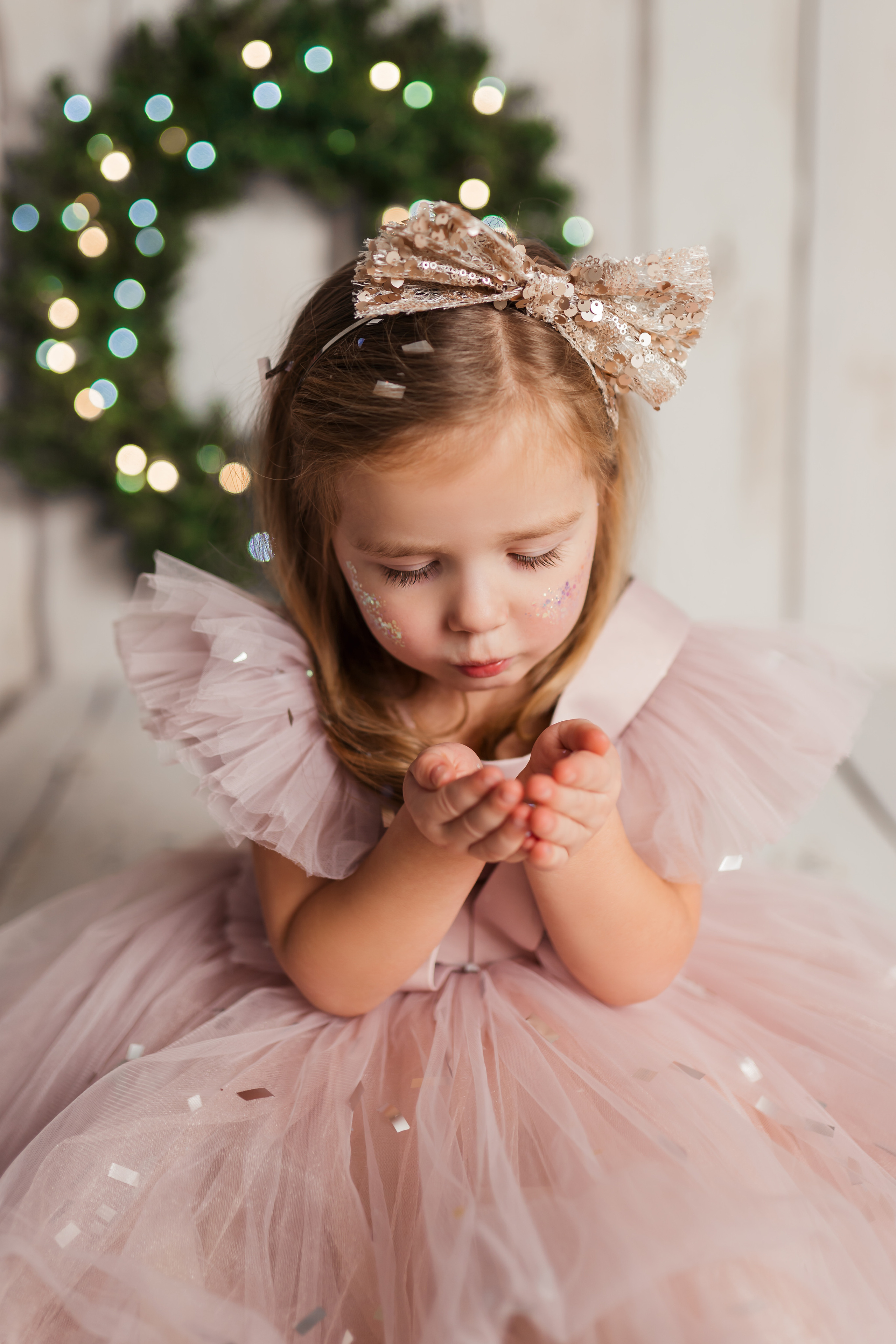 Новогодняя фотосессия в студии Домодедово. Фотограф новорожденных Москва, Домодедово