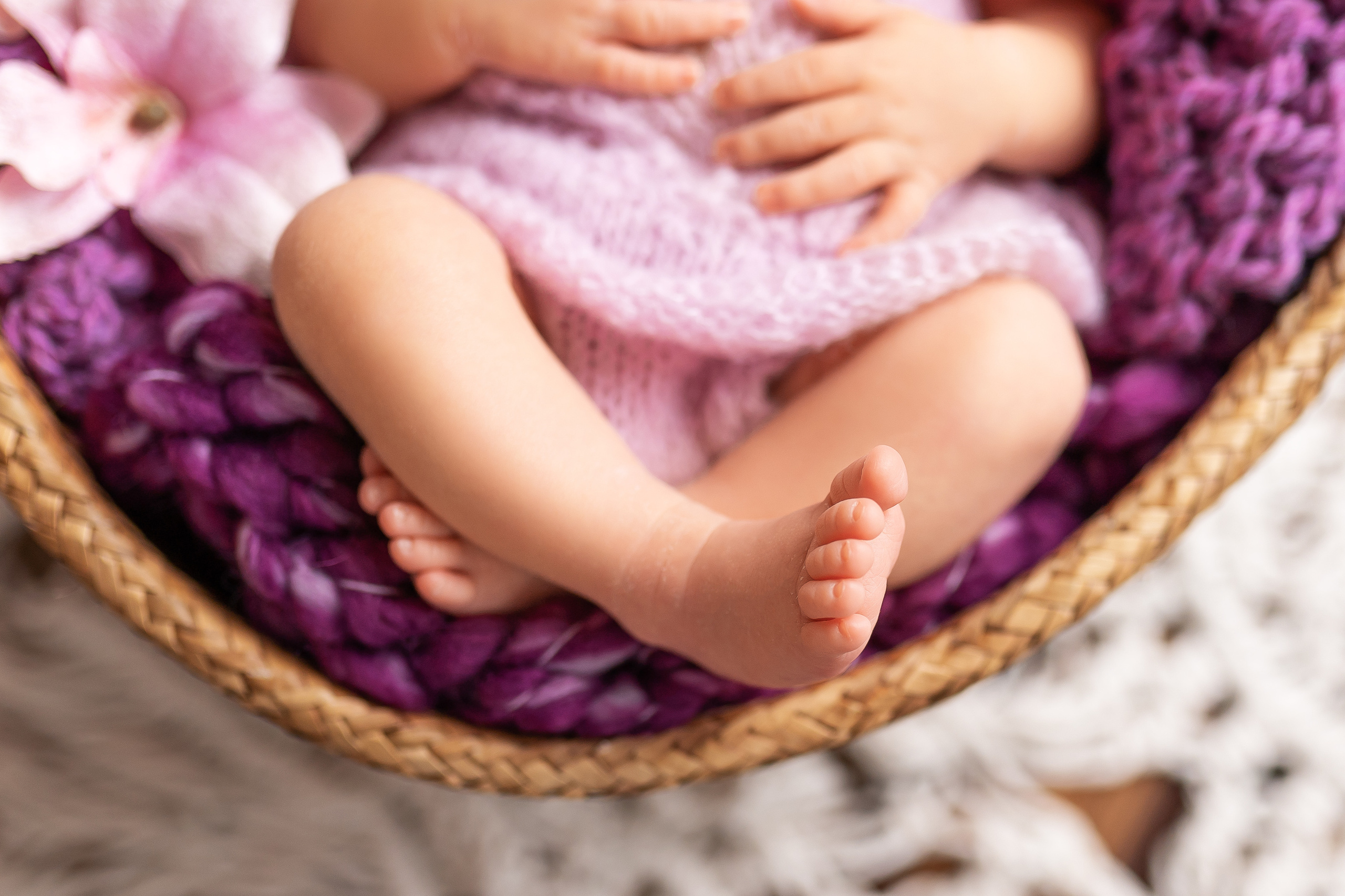 Фотосессия Новорожденной Фотостудия в Домодедово. Фотограф новорожденных Москва, Домодедово