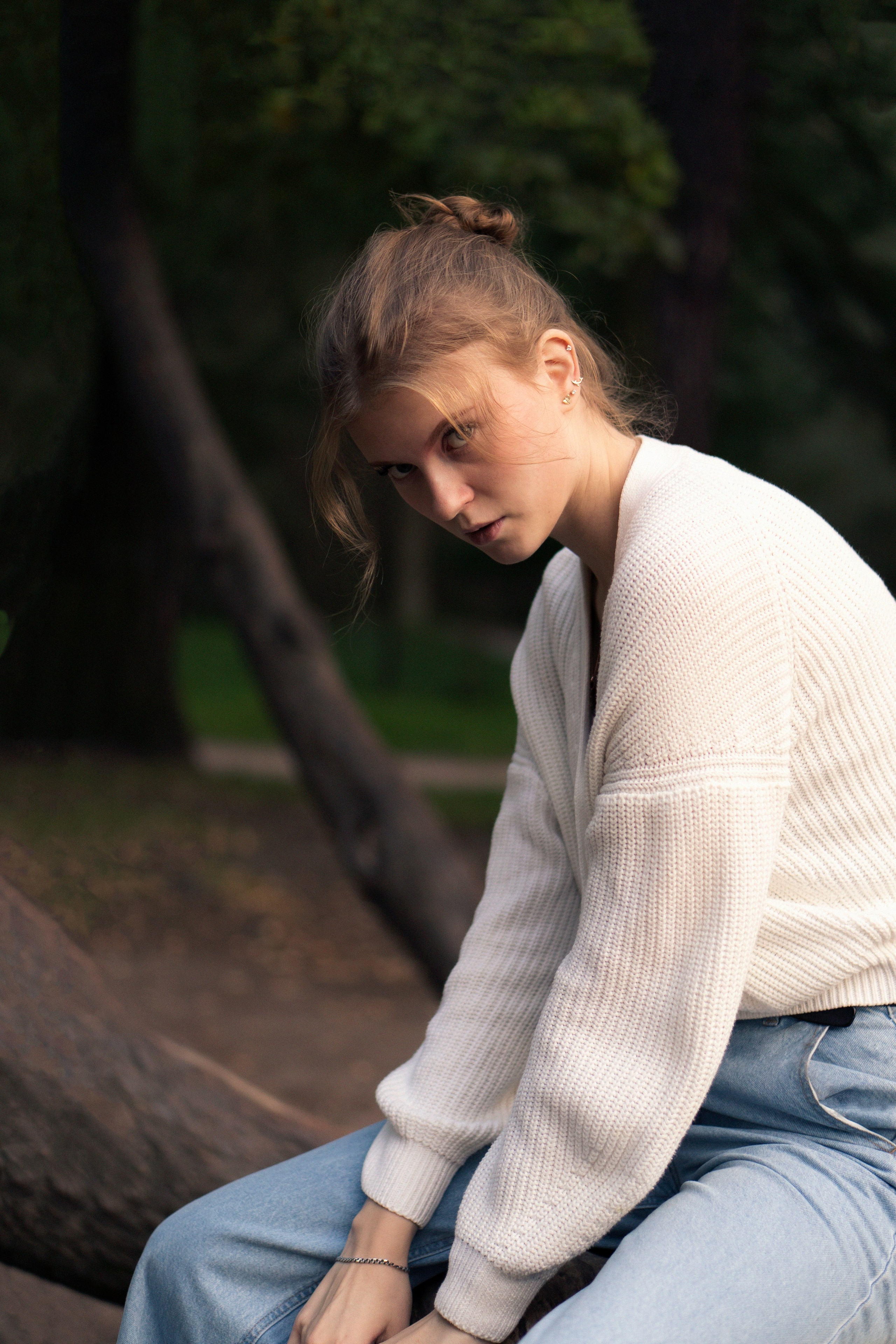 Лера. Портрет. Удельный парк. Главная