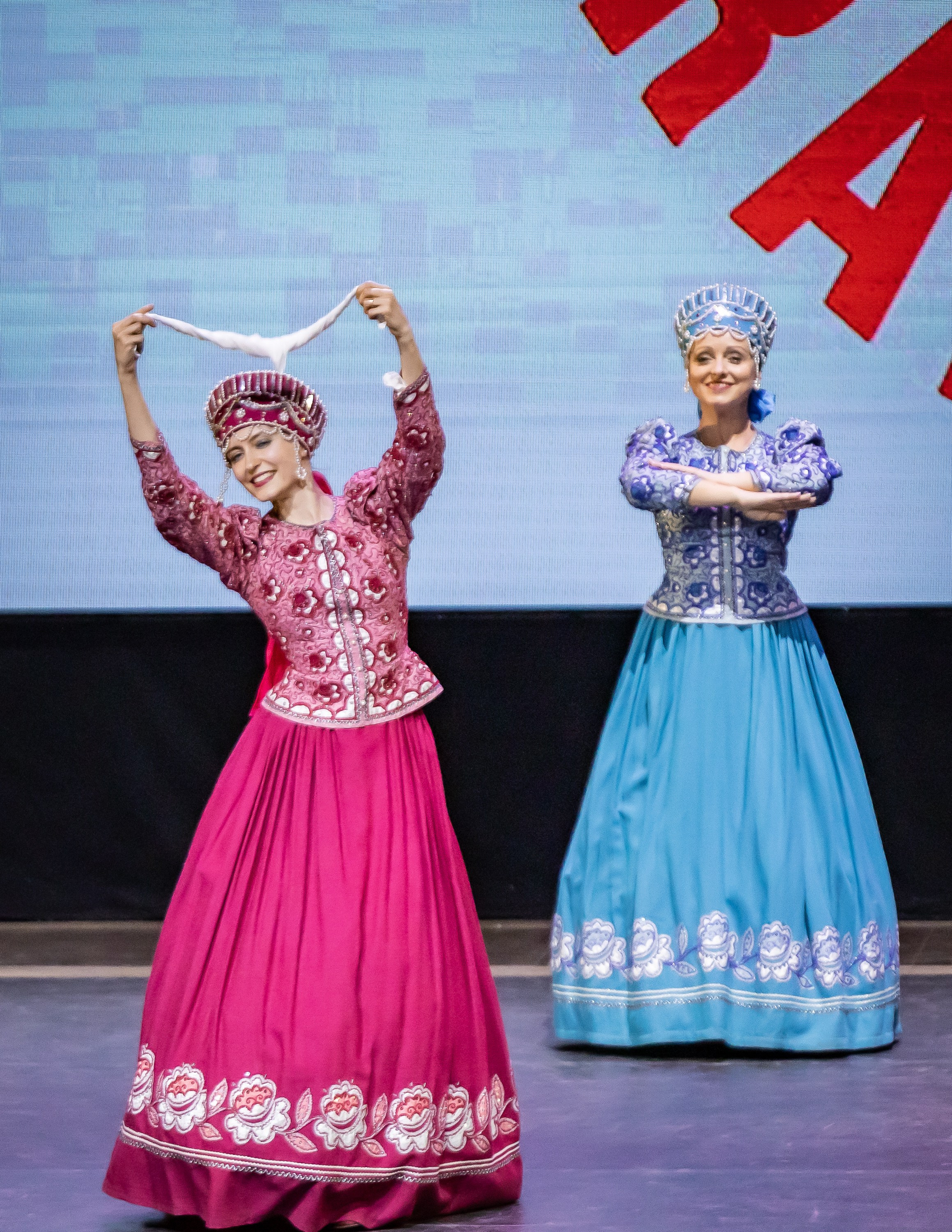 Концерт ансамбля народного такца «Раззадоры». Фотограф Владимир Охрименко