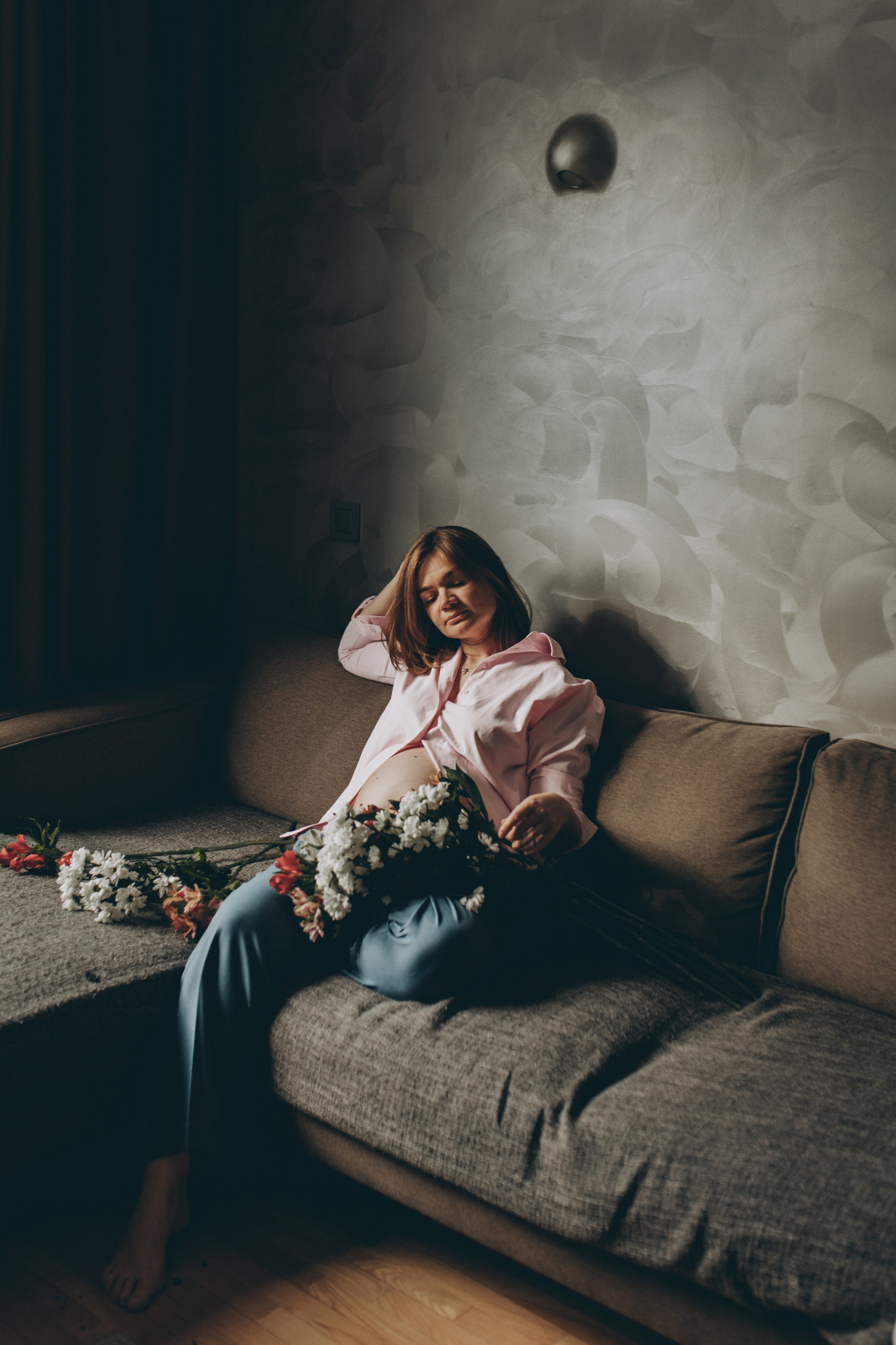 Наташа, беременность. Семейный фотограф Полина Сарина Москва