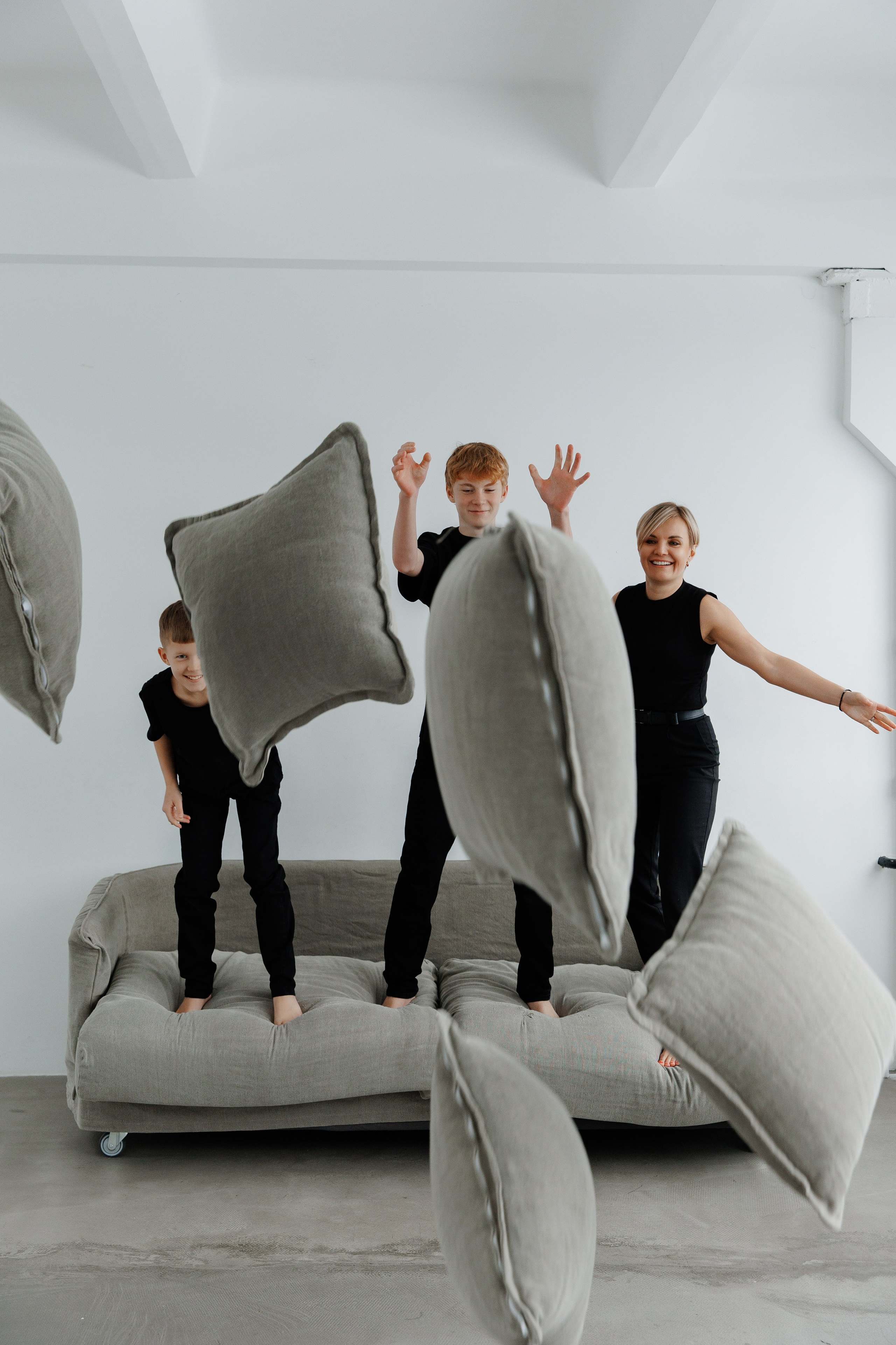 Семейная фотосессия Елена с сыновьями. Фотограф Александра Сыщенко